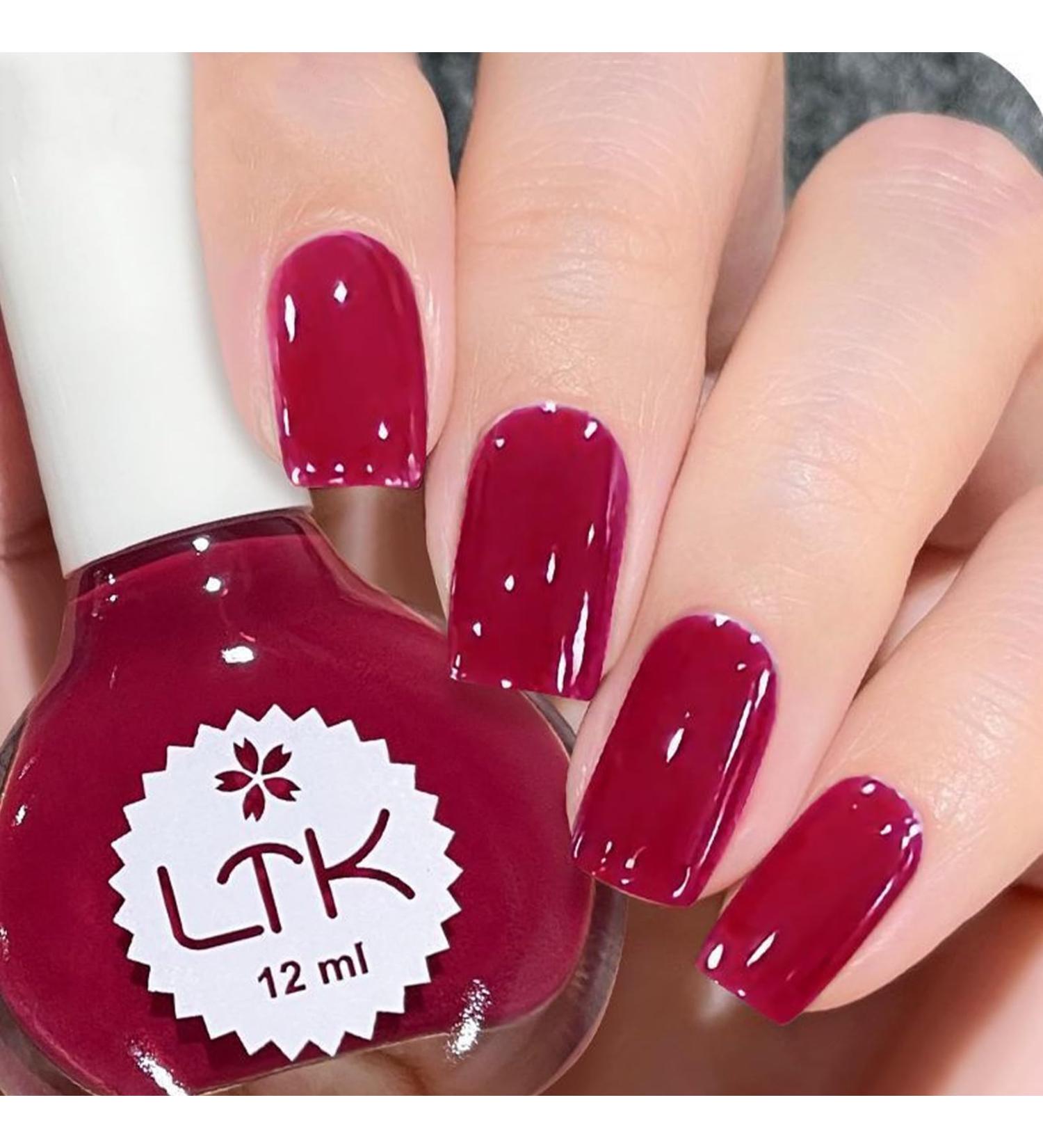 Holographic Nail Polish 12ml Cherry Red Nail Polish Quick-Drying and Durable Gel Nail Polish no Need to Cure Gel Nail Polish Non-Toxic Nail Polish is Suitable for Female Nail Gifts - Buy Online on GoSupps.com