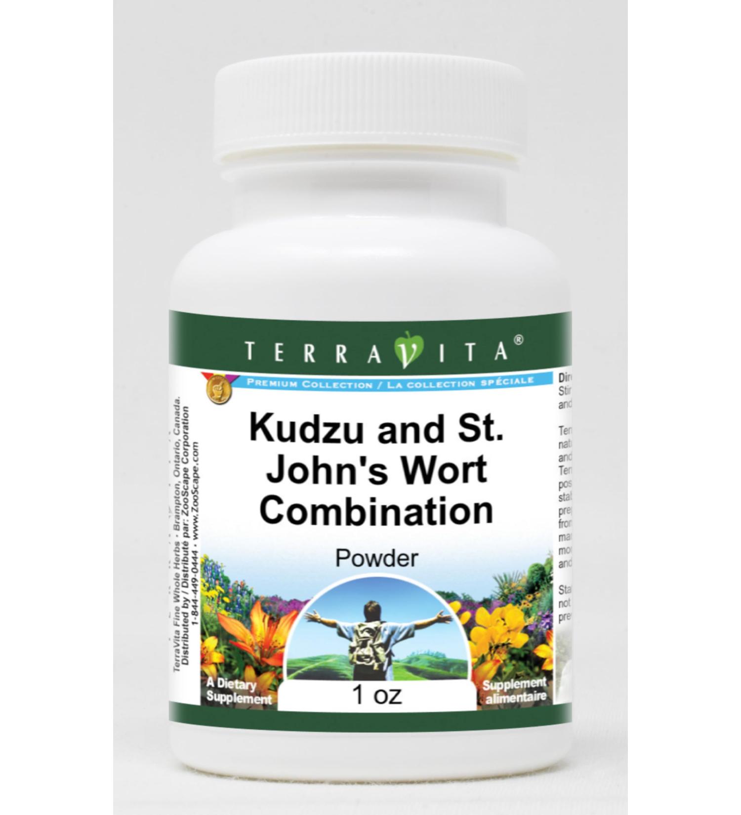 Kudzu and St. John's Wort Combination Powder (1 oz ZIN: 512526) - 3 Pack - Buy Online on GoSupps.com