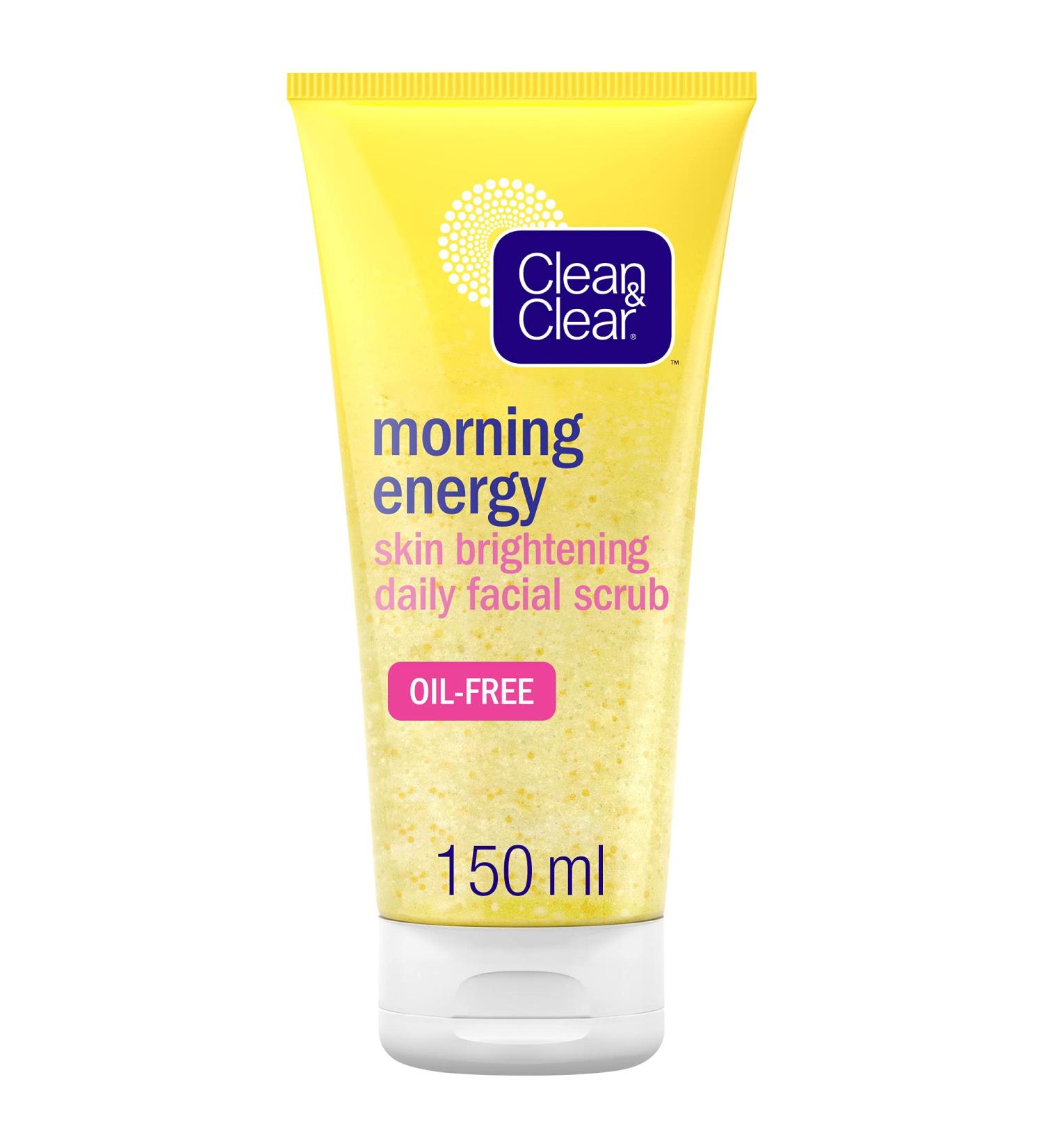 Clean & Clear Morning Energy Facial Scrub 150ml 150 ml (Pack of 1) Brightening - Buy Online on GoSupps.com