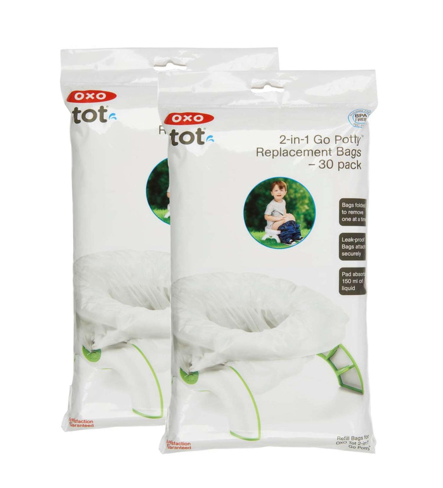OXO Tot 2-in-1 Go Potty Refill Bags - 60 Count - Buy Online on GoSupps.com