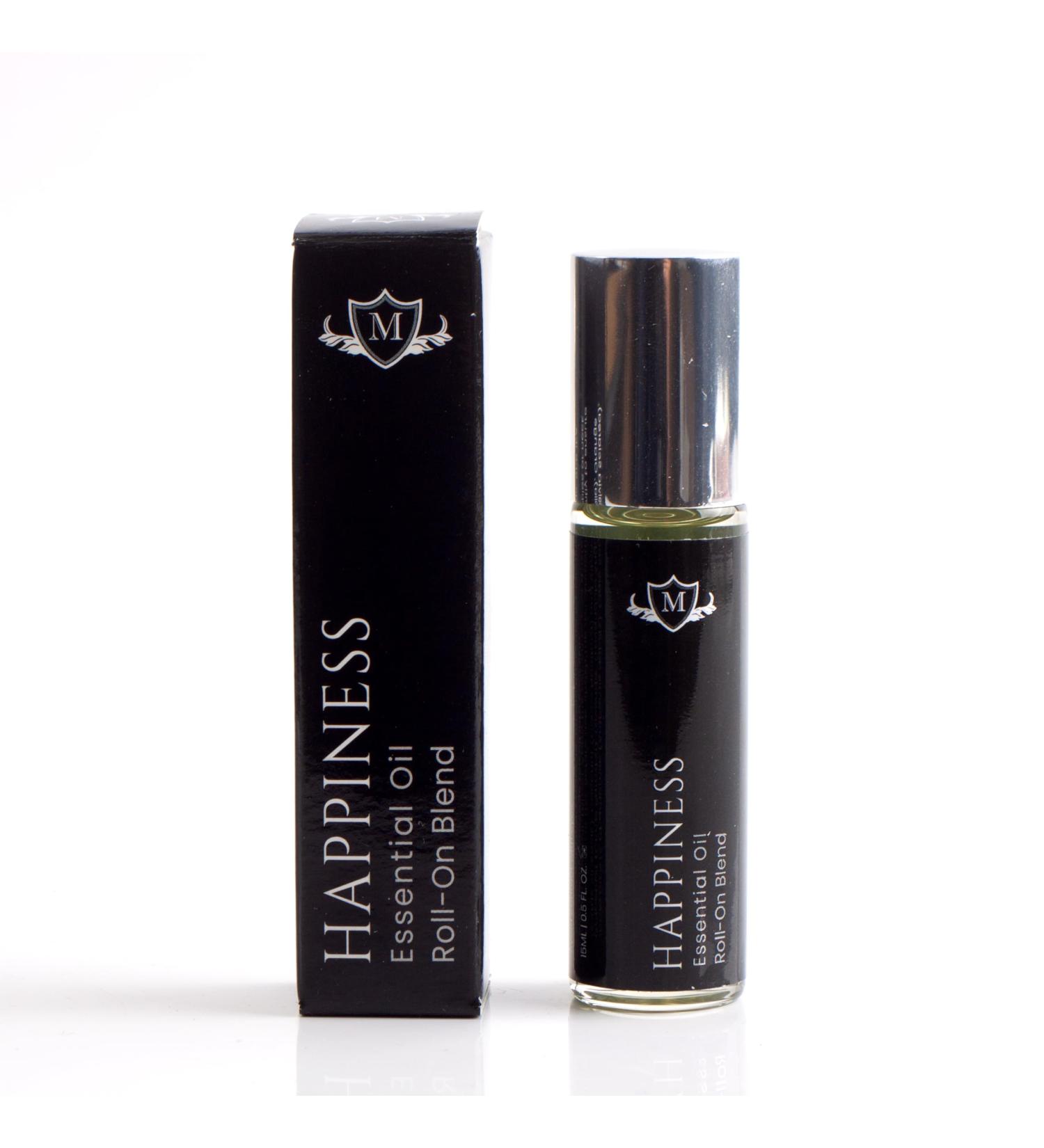 Mystix London | Happiness Essential Oil Roll-On Blend 15ml | Perfect as a Gift | Handmade in UK - Buy Online on GoSupps.com