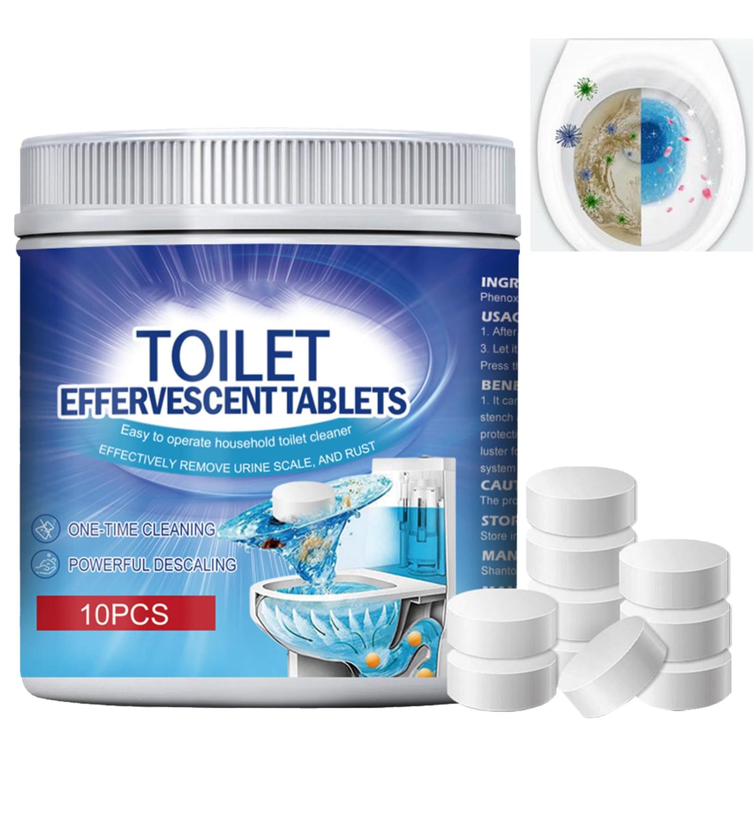 KOAHDE WC Cleaning Tablets Toilet Fresh Tablets Toilet Bowl Deep Cleaning Tablets Power Fizz Tablets WC Automatic Cleaning Tablets Toilet Cleaner Tablets Toilet Cistern Cleaning Tablets 10Pcs - Buy Online on GoSupps.com