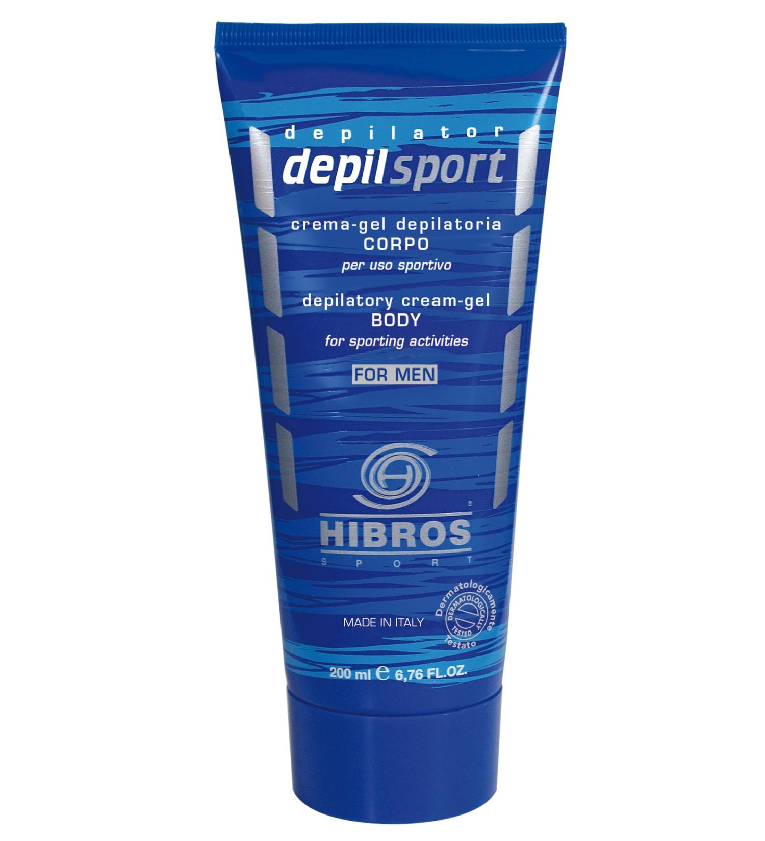 HIBROS Cr me d pilatoire pour hommes douche peau sensible pilation jambes bras poitrine dos gel d licat professionnel indolore sport cyclisme limination des poils durs ind sirables 200 ml - Buy Online on GoSupps.com