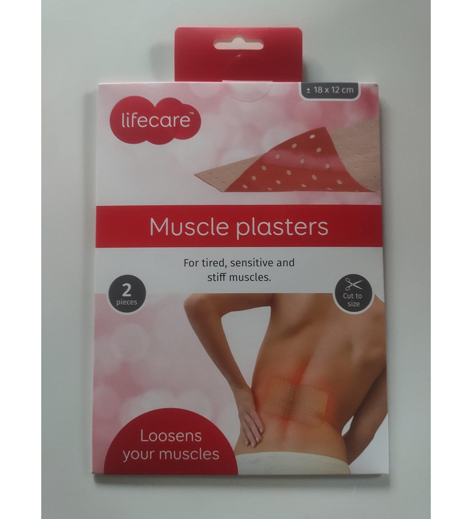 Lifecare double pack heat patch size 18x12cm with cayenne pepper capsicum