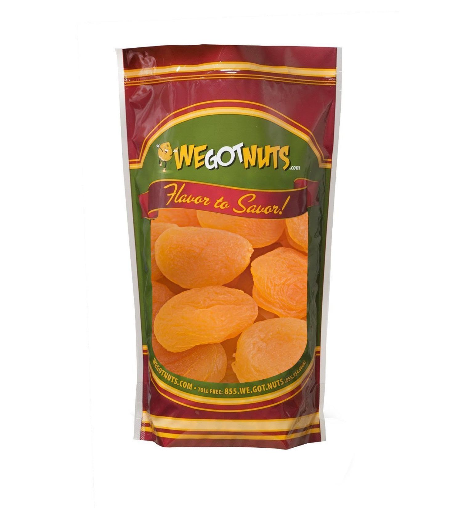 We Got Nuts Dried Turkish Apricots in Resalable Bag 2 Lbs (2lb)