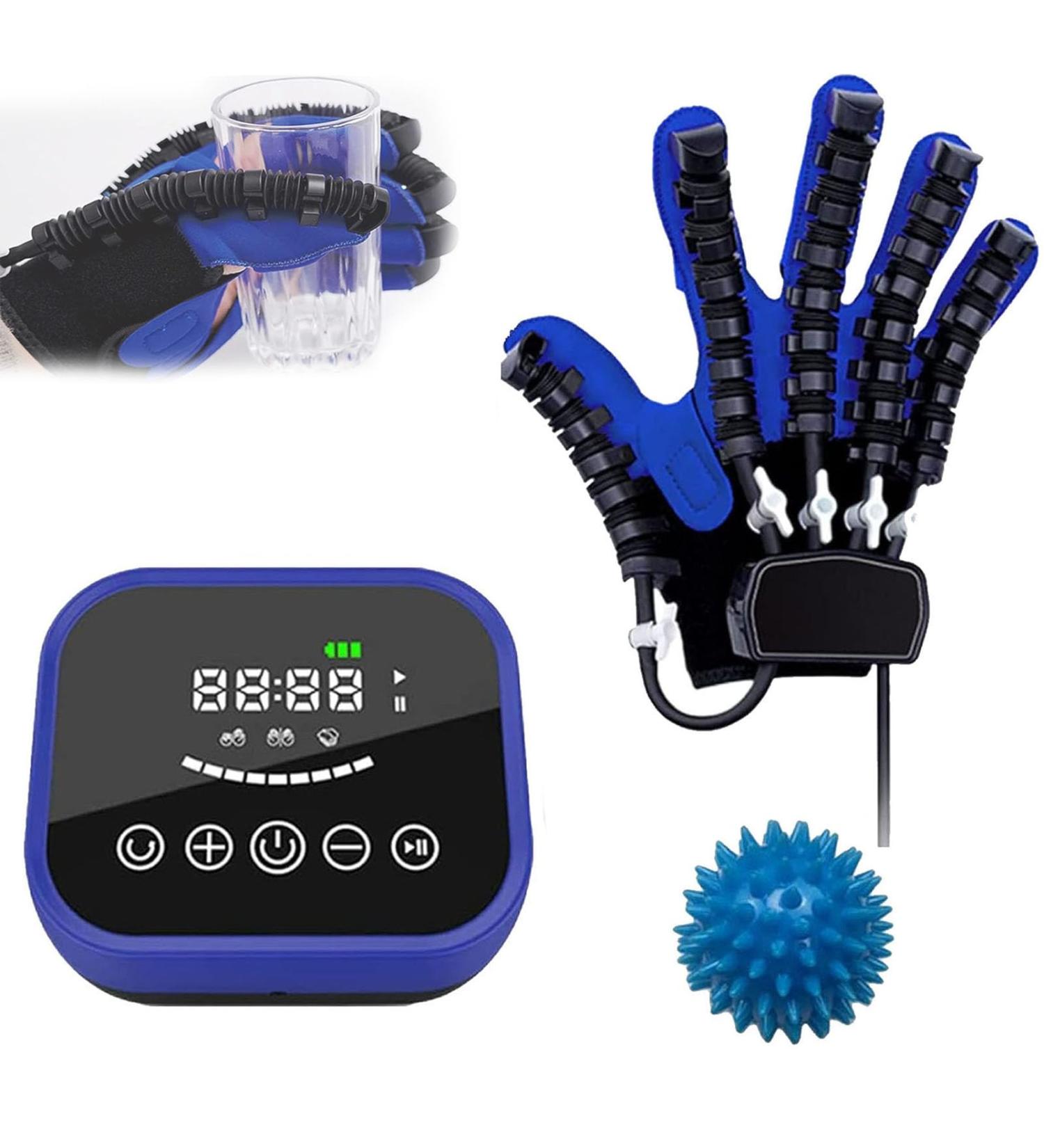 Upgraded Rehabilitation Robot Gloves Finger Orthosis for Finger and Hand Function Rehabilitation for Cerebral Palsy Arthritis Stroke Hemiplegia Patient(Size:XL Color:Left Hand) X-Large Left Hand - Buy Online on GoSupps.com