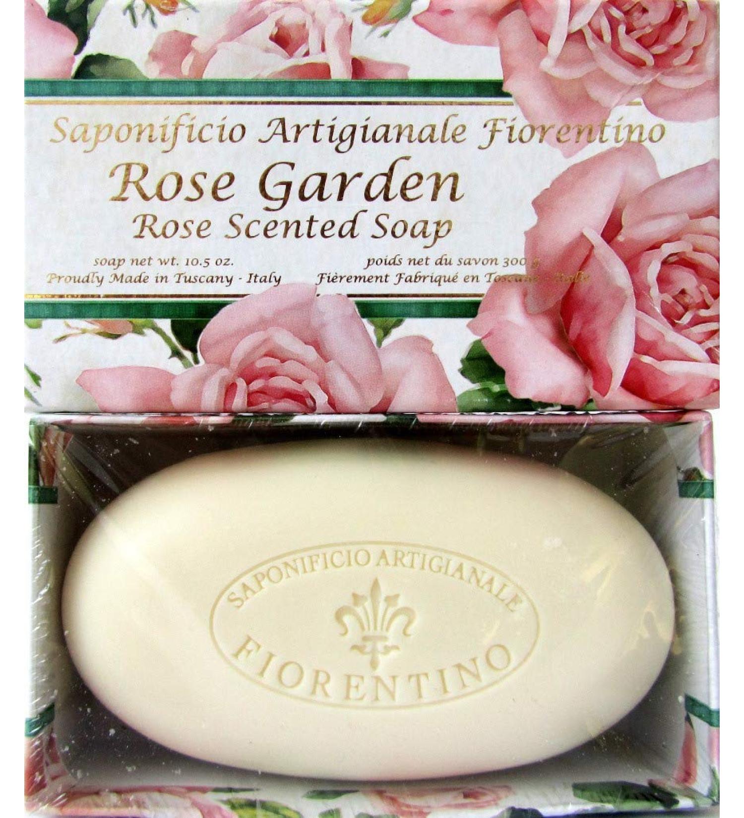 Buy Rose Garden Scented Italian Soap 10.5oz | Luxurious Fragrance & International Shipping - Buy Online on GoSupps.com