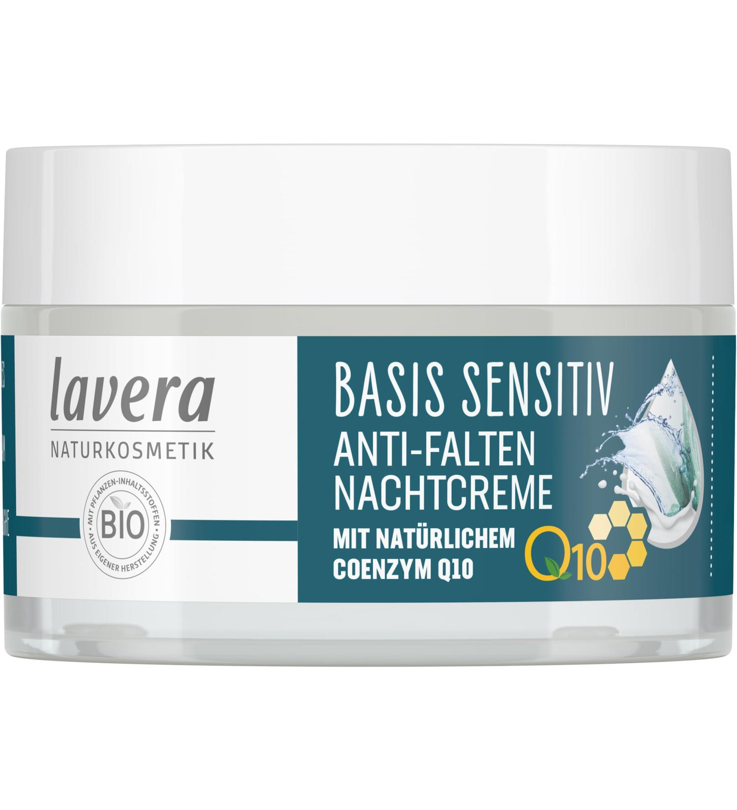LAVERA Anti-Wrinkle Night Cream with Coenzyme Q10 - Buy Online on GoSupps.com