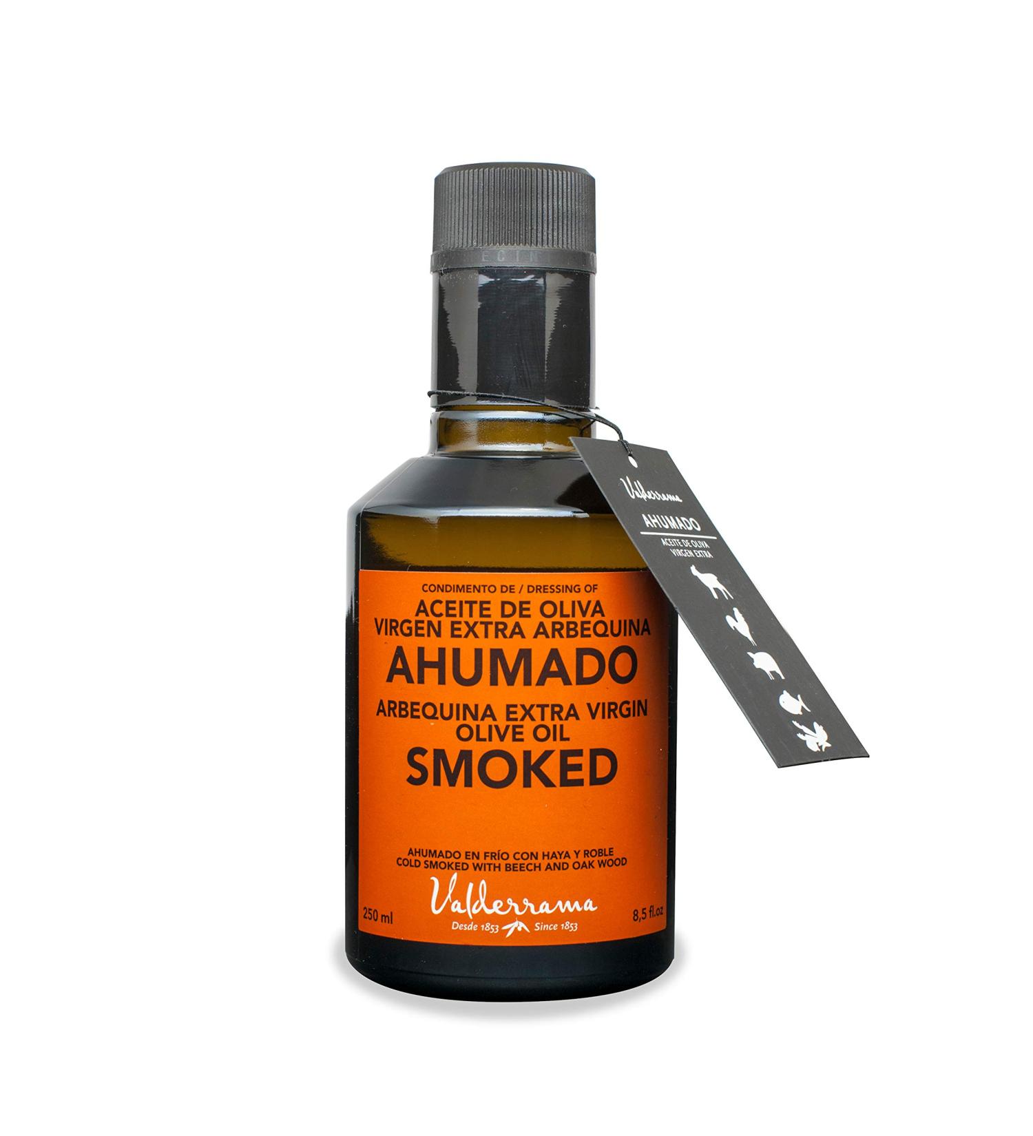 Valderrama Arbequina Smoked - Olive Oil 250 ml - Buy Online on GoSupps.com