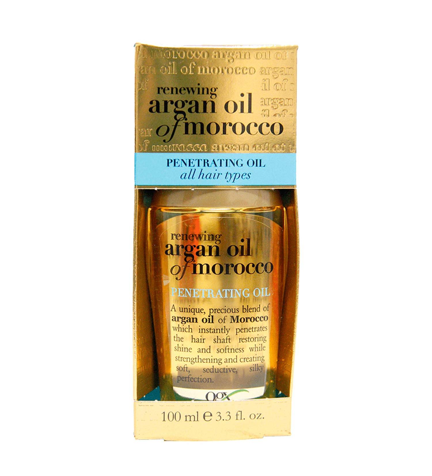 Organix Renewing Moroccan Argan Penetrating Oil 3.3 FZ (Pack of 6)