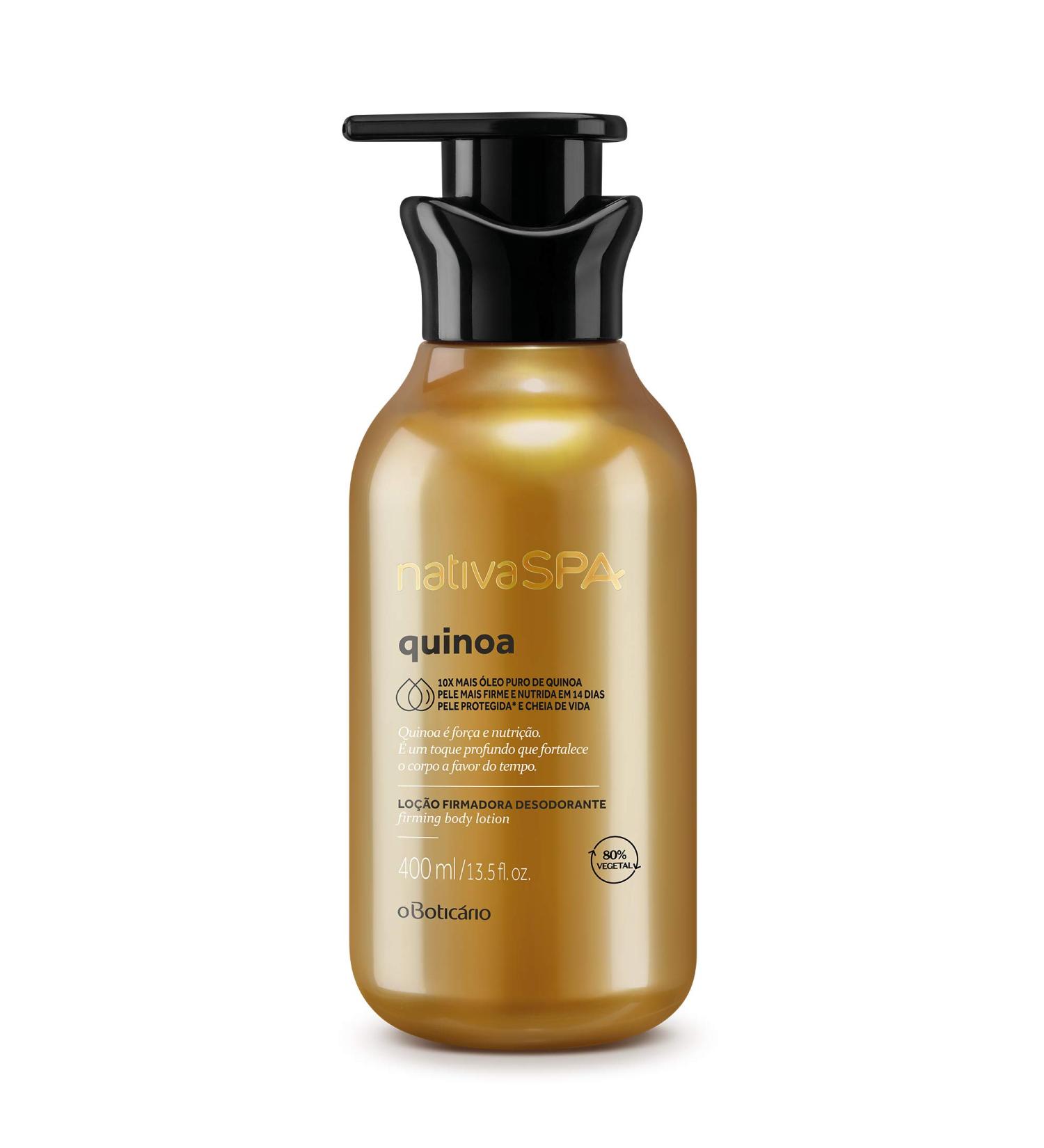 Nativa SPA Quinoa Hydrating Body Lotion 13.5 oz - O Boticario Moisturizer with Purified Quinoa for Intense Hydration - Buy Online on GoSupps.com