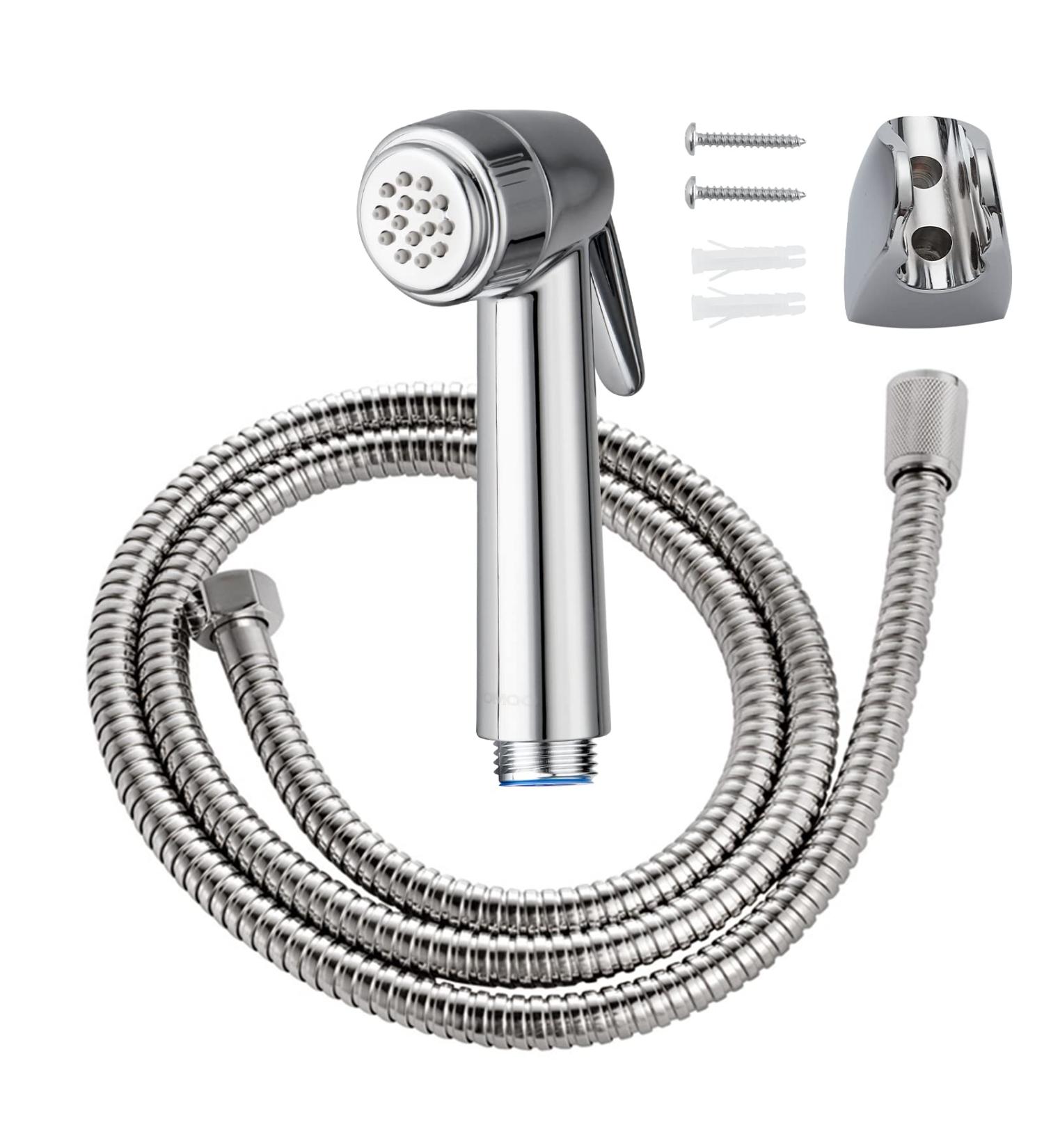 JOMOO Handheld Cloth Diaper Sprayer Bidet - Chrome Bathroom Jet Spray - Buy Online on GoSupps.com