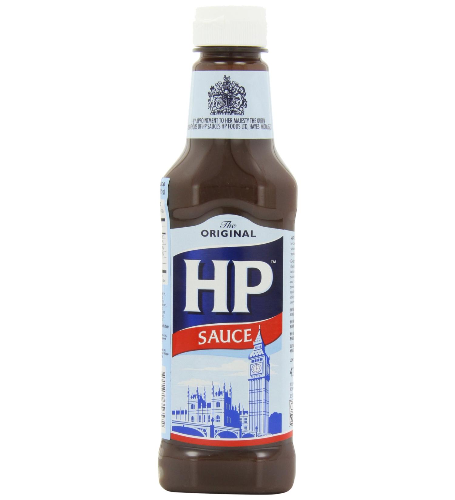 H P Sauce 15oz Plastic Bottles (Pack of 4) | Expiry Date: dd/mm/yy - Buy Online on GoSupps.com
