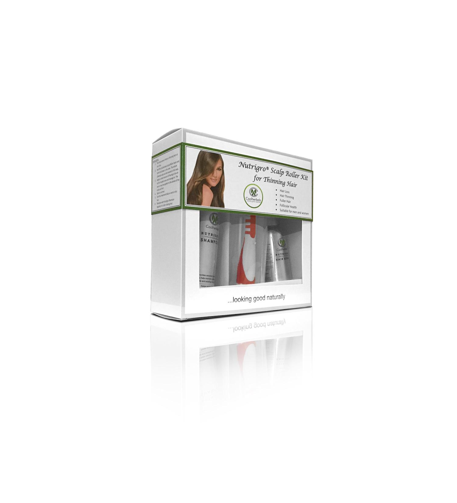 Nutrigro Scalp Roller treatment Hair loss treatment- for men and women - Buy Online on GoSupps.com
