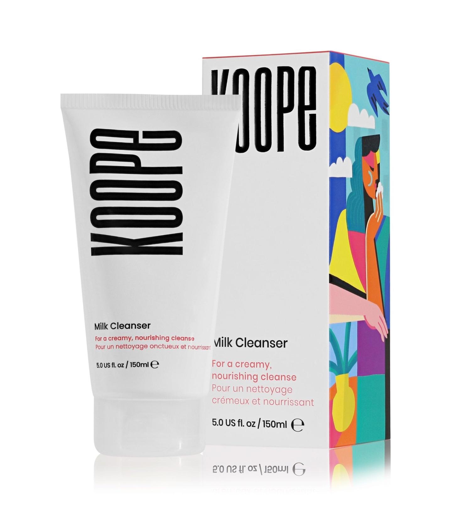 Koope Milk Face Wash Cleanser For All Skin Types Ultra-Creamy Makeup Remover with Centella Aloe Amino Acids and Grape Seed Oil. Free from Parabens Sulphates & Fragrances Vegan 5.0 FL OZ Milk Cleanser - Buy Online on GoSupps.com