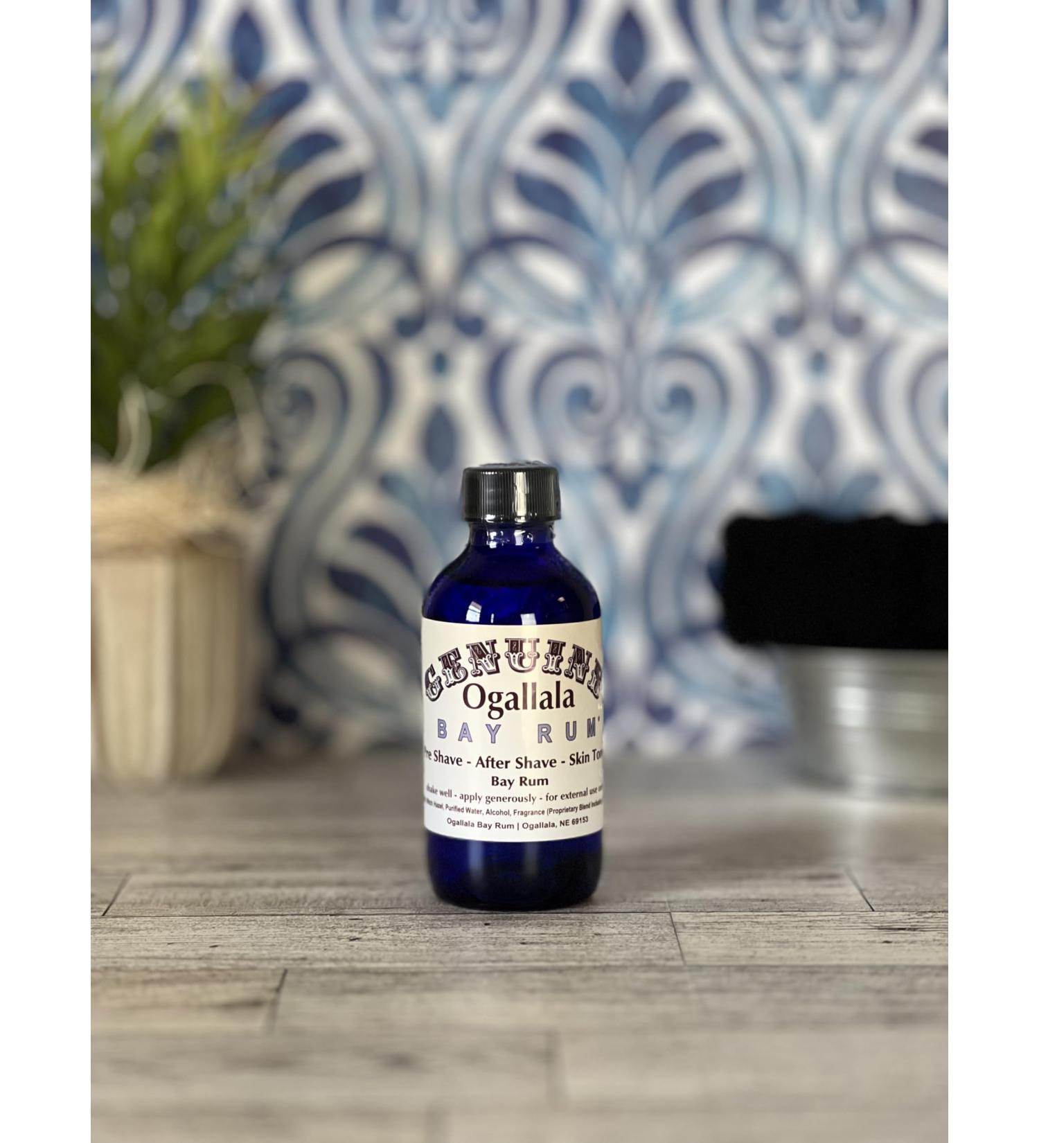 | Soothing Genuine Aftershave | Hand Crafted | Old Fashioned Bay Rum Scent 4 Fl Oz - Buy Online on GoSupps.com