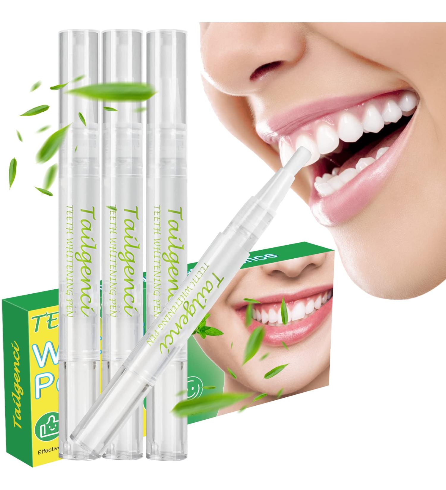 Teeth Whitening Pen Kit (4PCS) - Painless & Effective Whitener for Sensitive Teeth | Travel-Friendly Gel Pen - Buy Online on GoSupps.com
