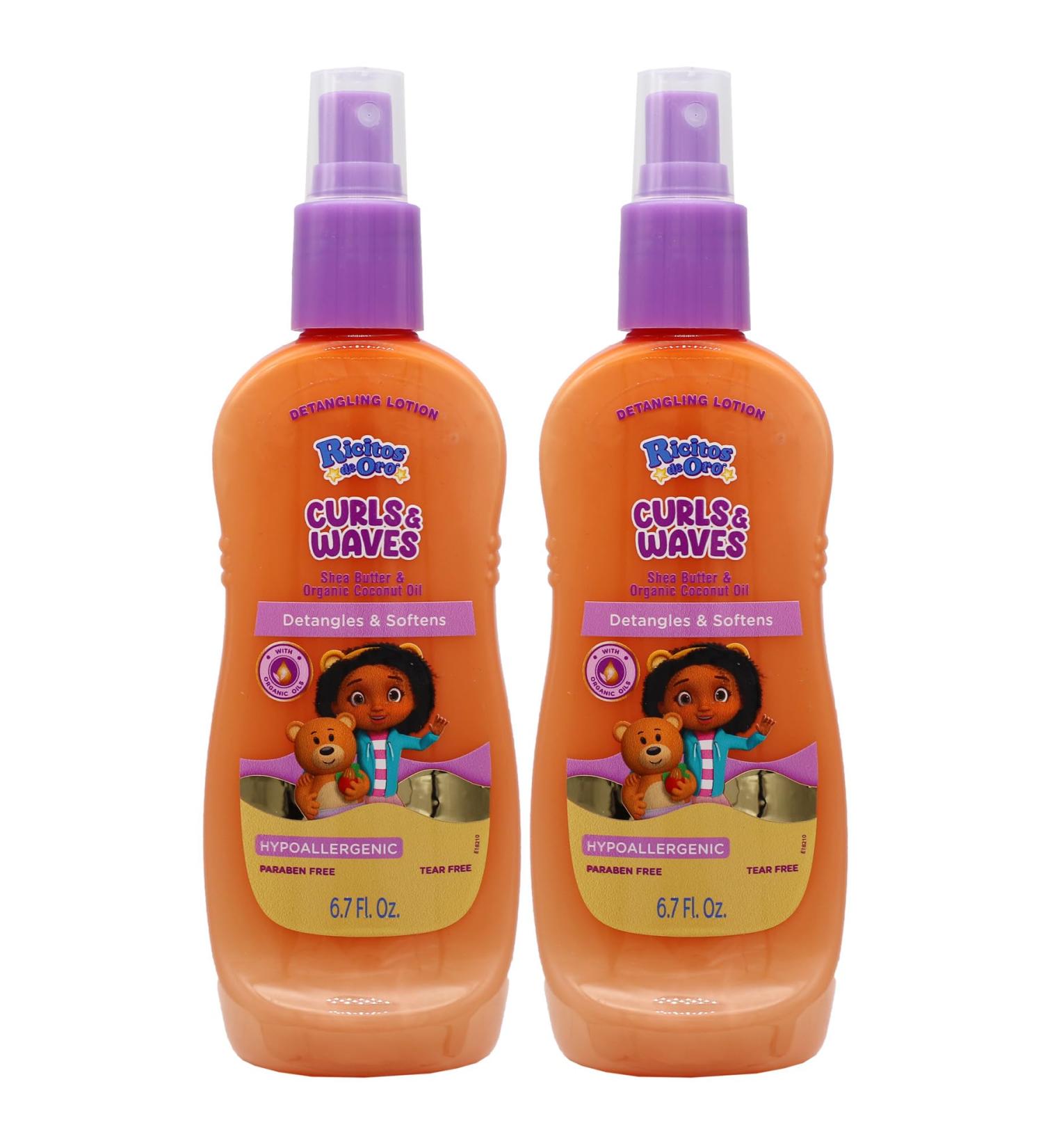 Ricitos Curly Detangling Spray 6.7 Oz 2-Pack - Buy Online on GoSupps.com