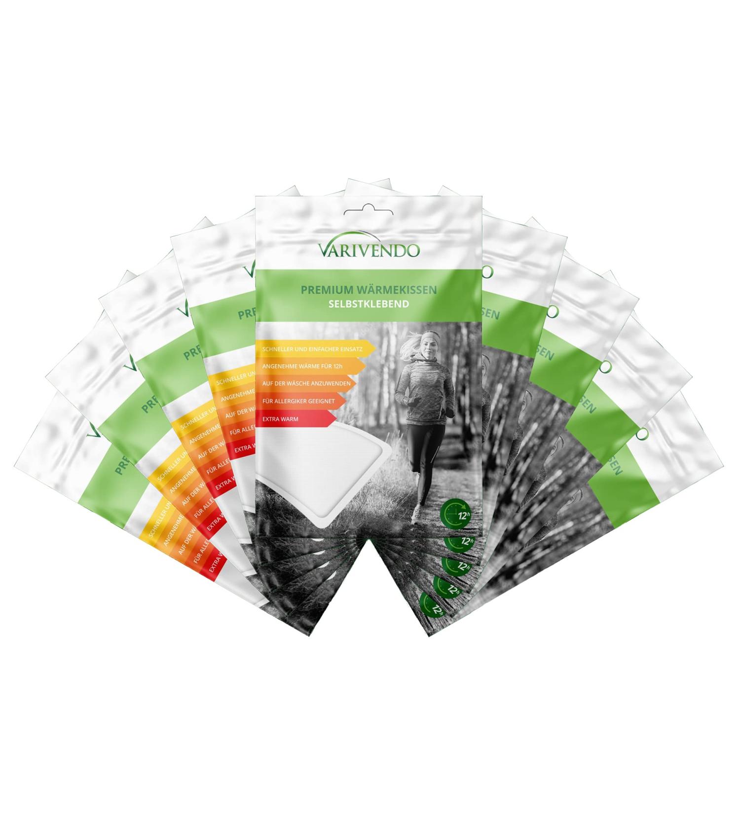 Set of 10 Wellness Heat Patches - 12 Hours of Soothing Warmth for Pain Relief | International Shipping Available - Buy Online on GoSupps.com