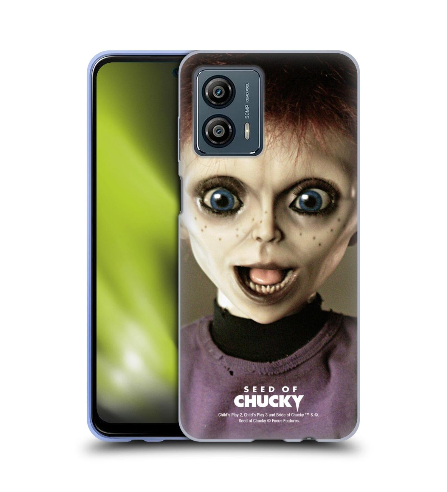 Seed of Chucky Glen Doll Key Art Soft Gel Case for Motorola Moto G53 5G - Officially Licensed by Head Case Designs - Buy Online on GoSupps.com