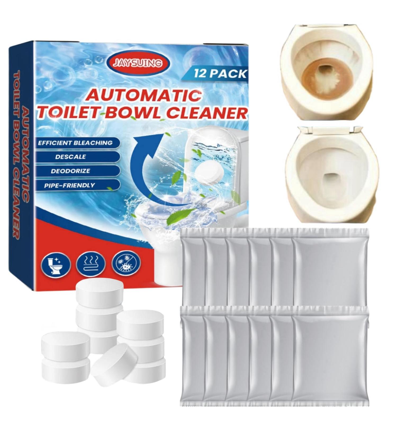 12PCS Toilet Cleaner Fizzy Foam Toilet Cleaner Toilet Bowl Cleaner Strong Toilet Limescale Remover Toilet Bleach Cleaner Fresh Toilet Cleaner and Descaler Active Toilet Stain Remover Heavy Duty - Buy Online on GoSupps.com