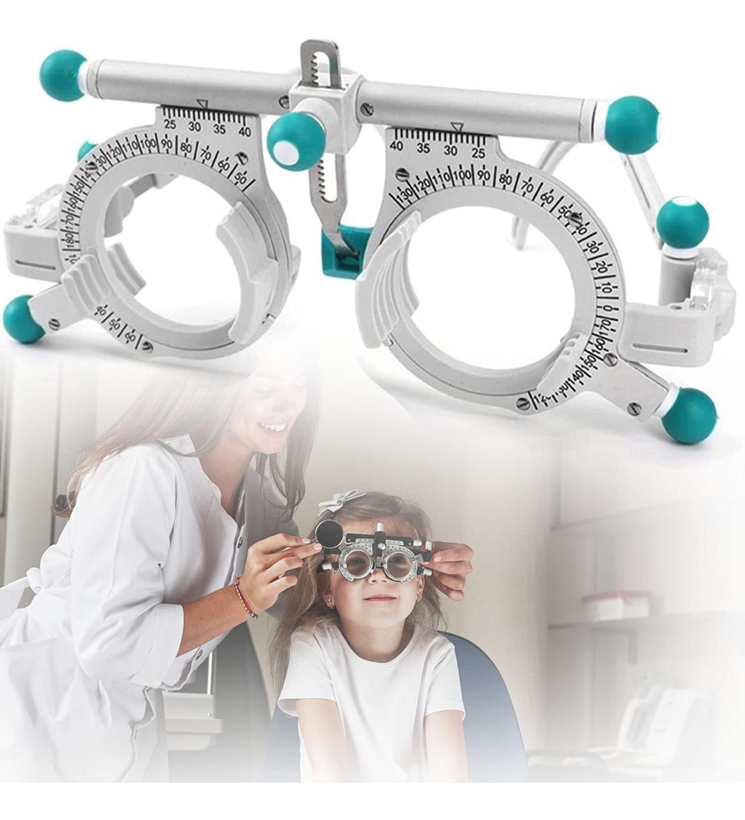 Cicolo Universal Optical Test Frame PD 48-80 mm | Adjustable Titanium Eye Test Glasses for Optometry - Buy Online on GoSupps.com