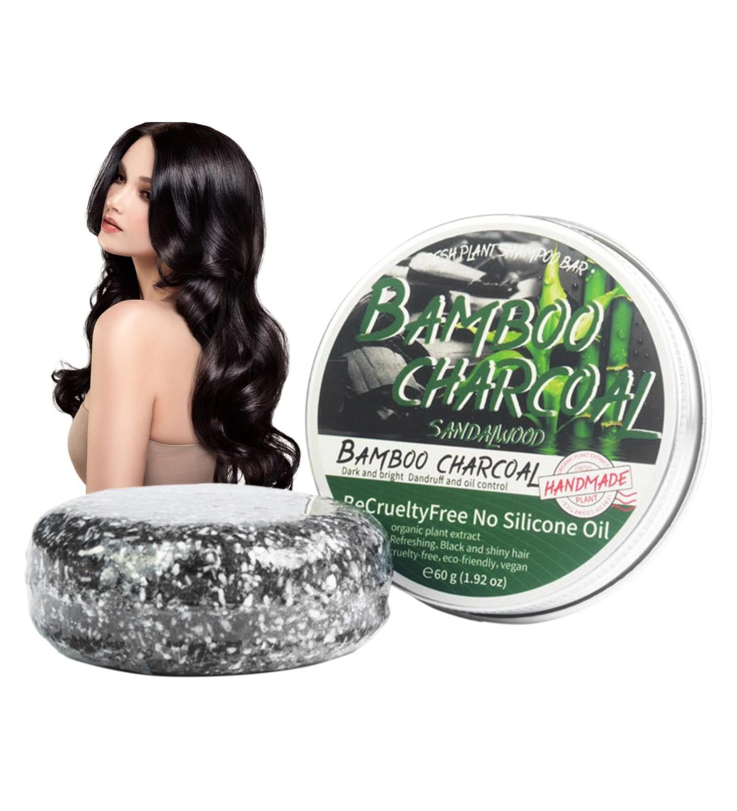 EUBEISAQI Mane Gray Inverted Bar Handmade Oil Control Hair Darkening Soap ShampooNatural Darkening Shampoo for Long Hair - Buy Online on GoSupps.com