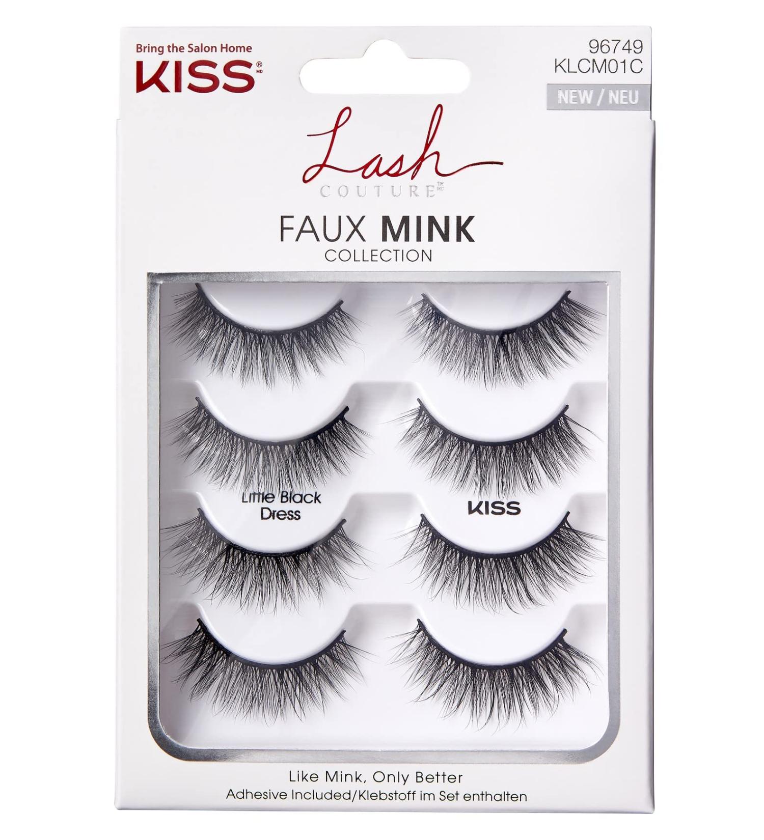 Kiss Lash Couture Faux Mink Little Black Dress Multi-Pack (2 Pack) | Buy Online - Buy Online on GoSupps.com