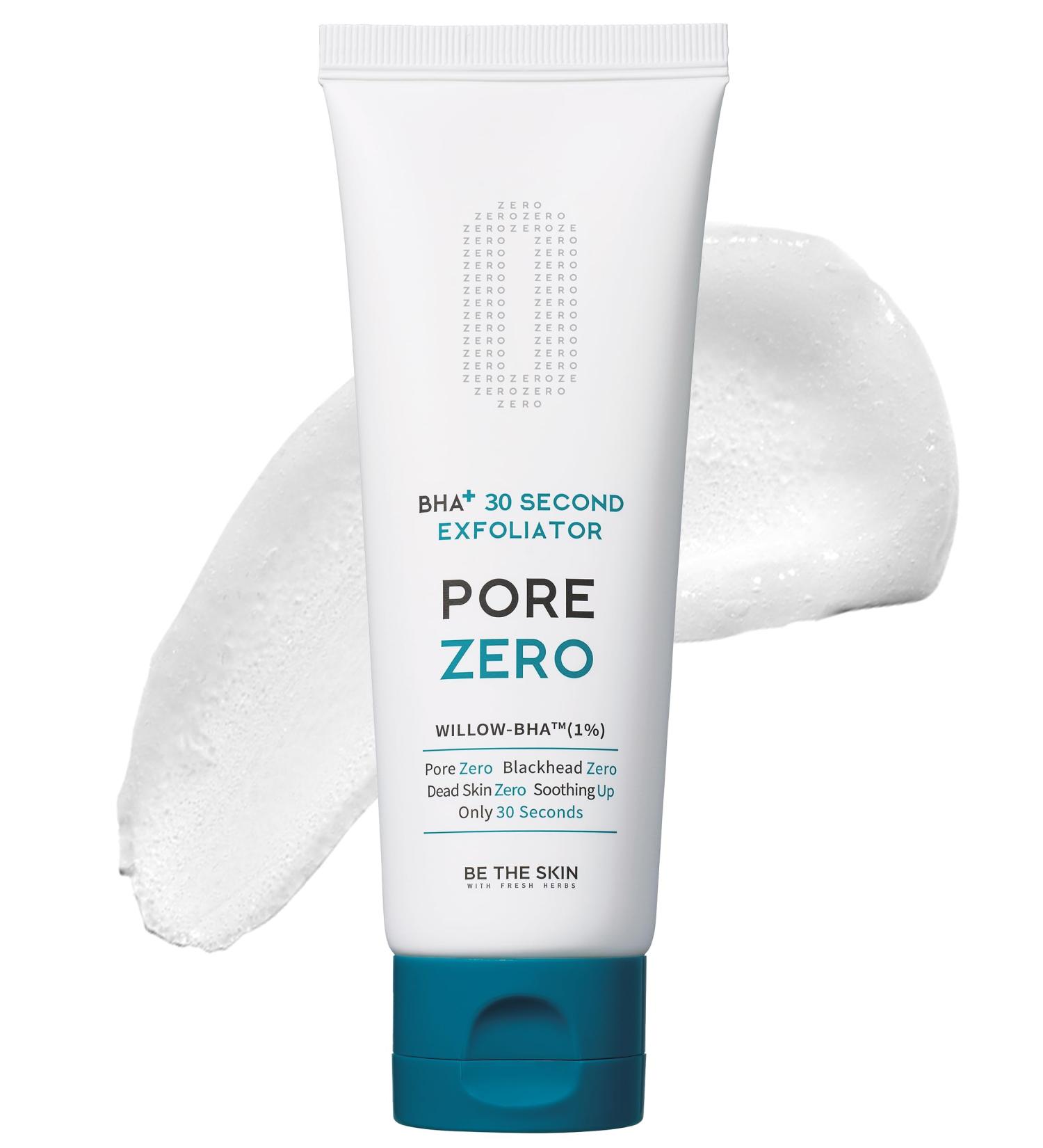 BE THE SKIN BHA+ 30-Second Peeling Gel Exfoliator - Willow-BHA & AHA Gommage for Pores Blackheads Dead Skin - Vegan Face Peel with Aloe Vera Korean Skincare 3.38 fl oz - Buy Online on GoSupps.com