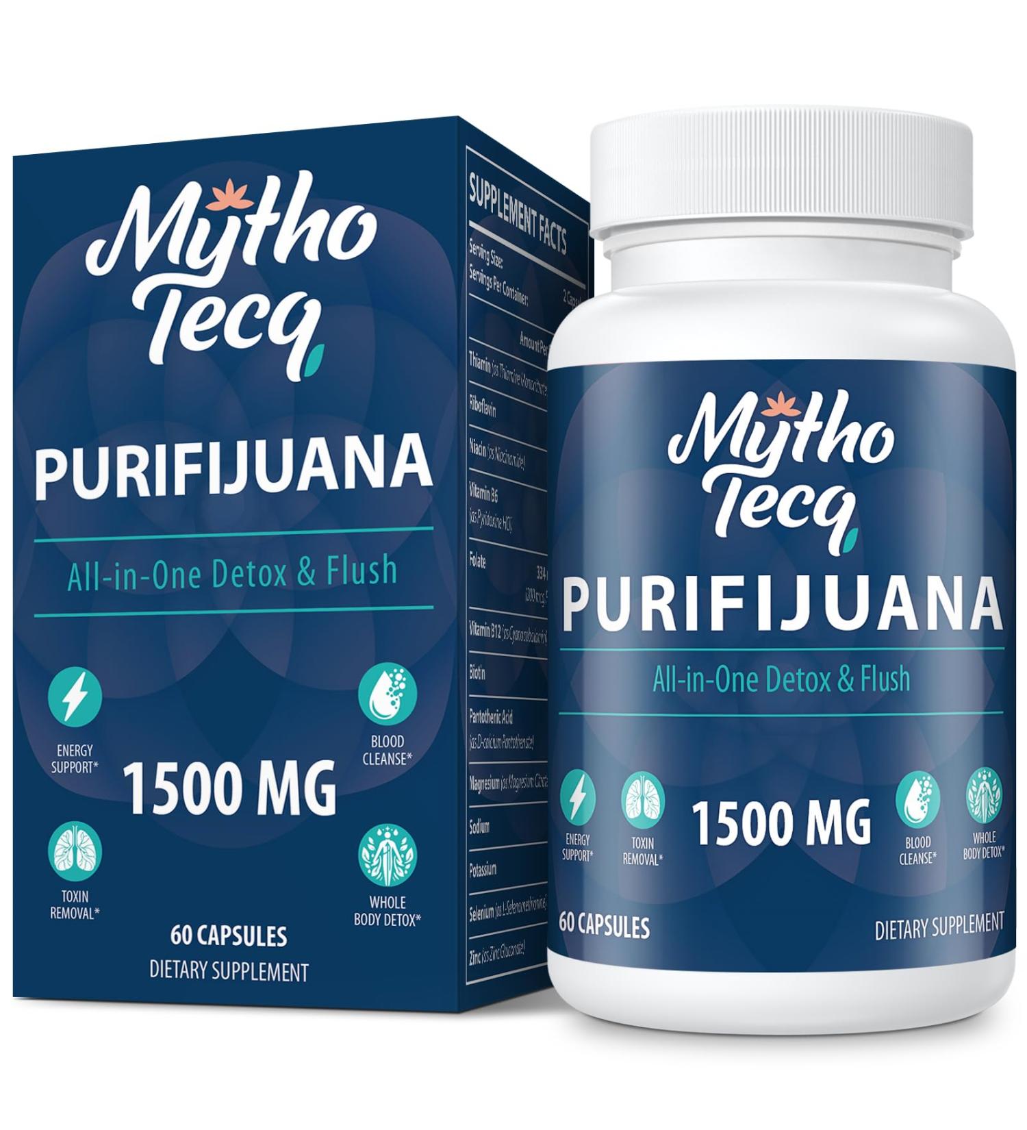 90 000 MG Detox & Cleanse - Herbal Liver & Kidney Repair Natural Body Cleanse for Men & Women 60 Caps Made in USA - Buy Online on GoSupps.com