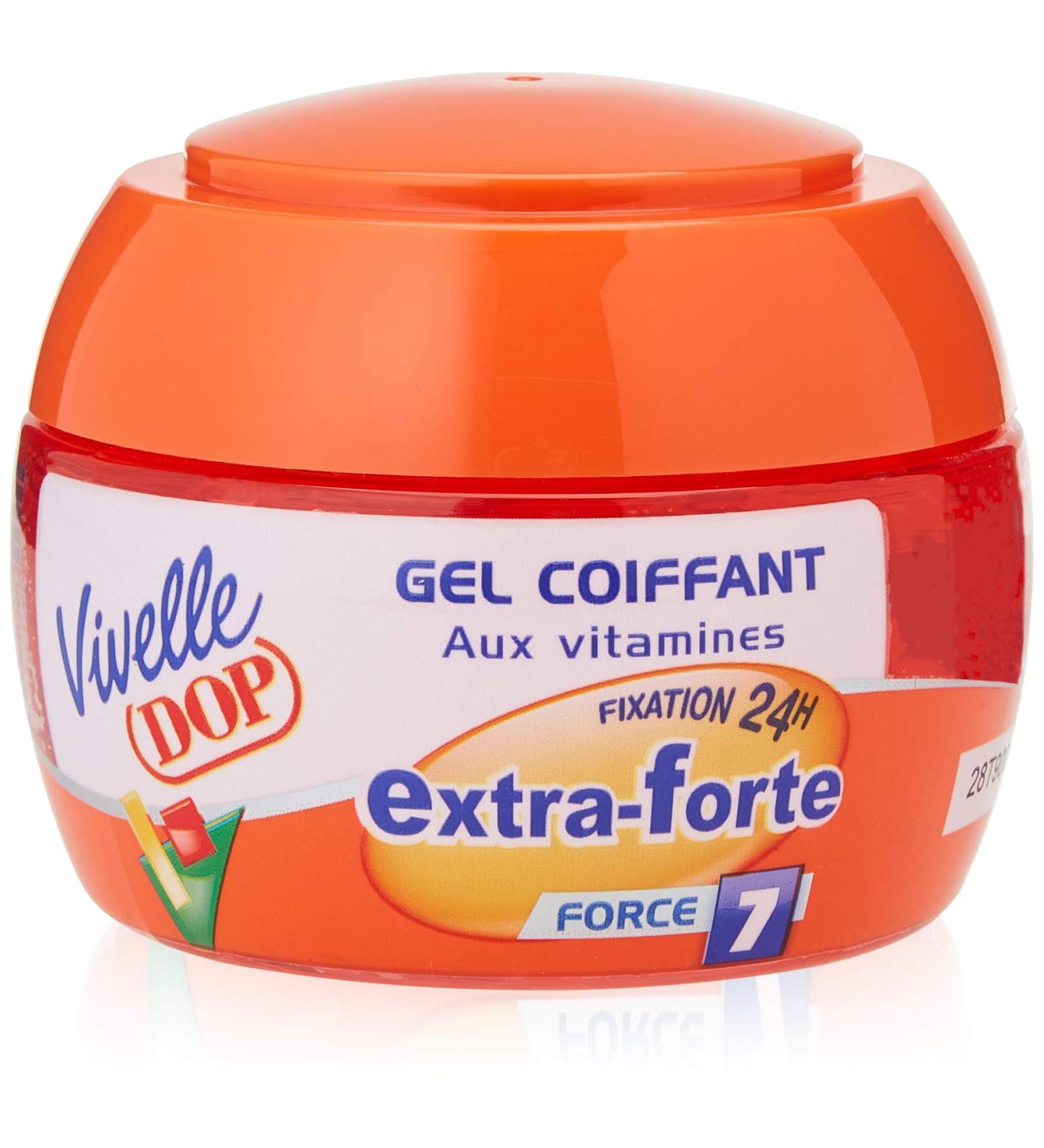 Vivelle Dop Styling Gel with Vitamins Extra Strong Hold Force 7 for Men 150ml - Buy Online on GoSupps.com