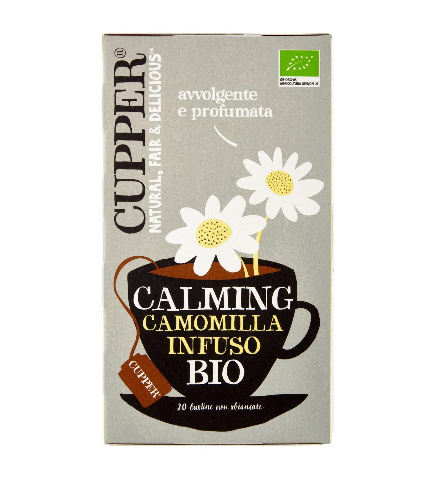 CUPPER MANZANILLA infusion 20bolsitas. BIO se savoure nature ou avec un peu de miel tisane r confortante savourer dans la journ e et devient un alli fiable dans la routine de tous les jours. et - Buy Online on GoSupps.com