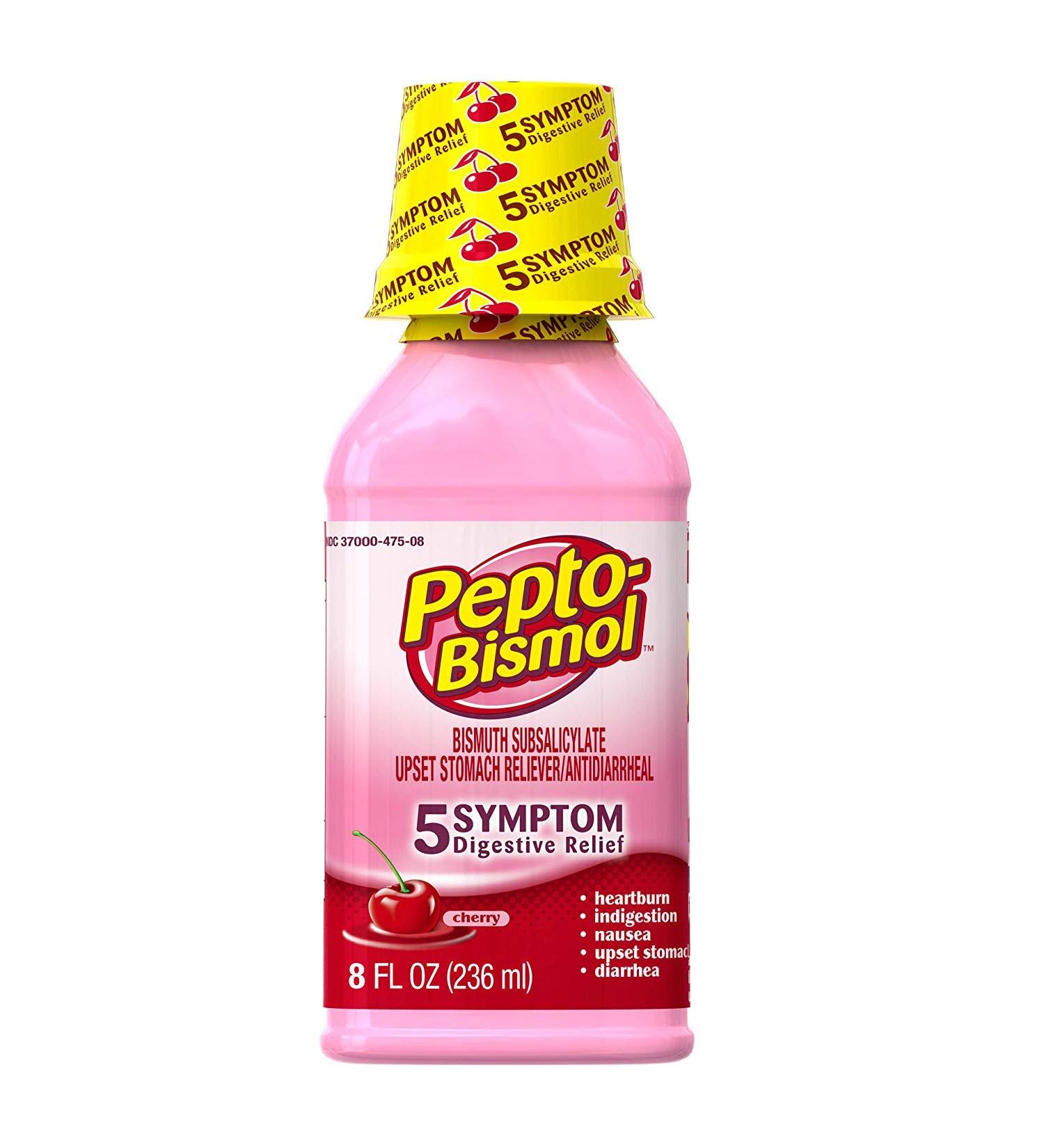 Pepto Bismol Chrry Liq Size 8z Pepto-Bismol Cherry Liquid