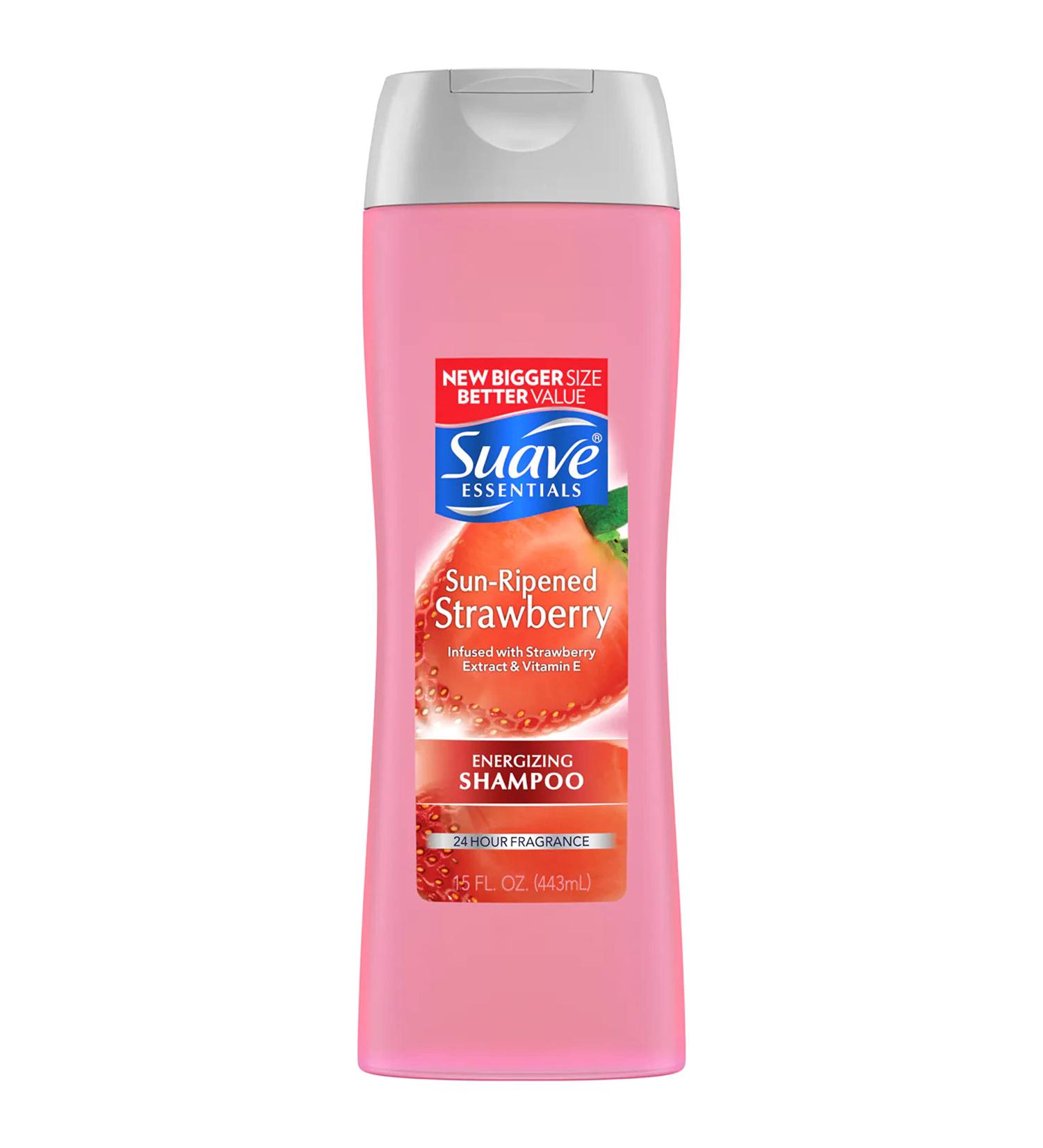 Suave New 381385 Strawberry Shampoo 15 Oz (6-Pack) - Wholesale Bulk Discount Health & Beauty Cup - Buy Online on GoSupps.com