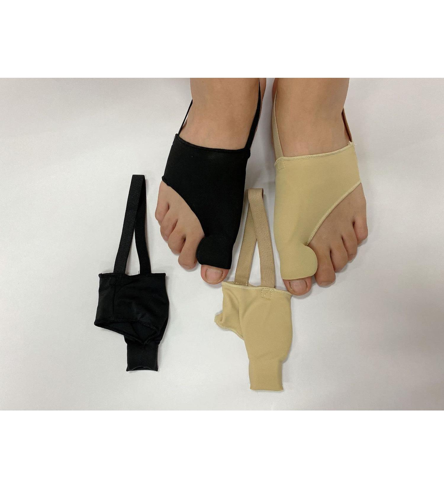 ALINZO Bunion Corrector 4pc Set for Women & Men - Toe Separators, Spacers, Straightener, Stretcher | Big Toe Correctors (Black) - Buy Online on GoSupps.com