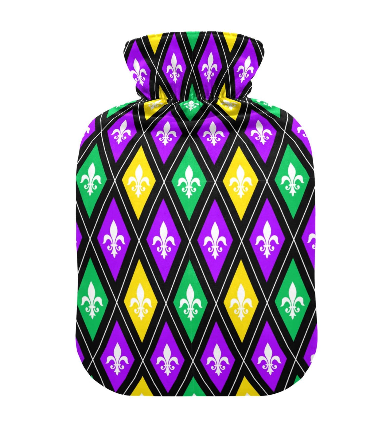 Symbolic Hot Water Bottle with Cover | 2L Pain Relief & Comfort for Headaches Hands and Feet - International Shipping Available - Buy Online on GoSupps.com