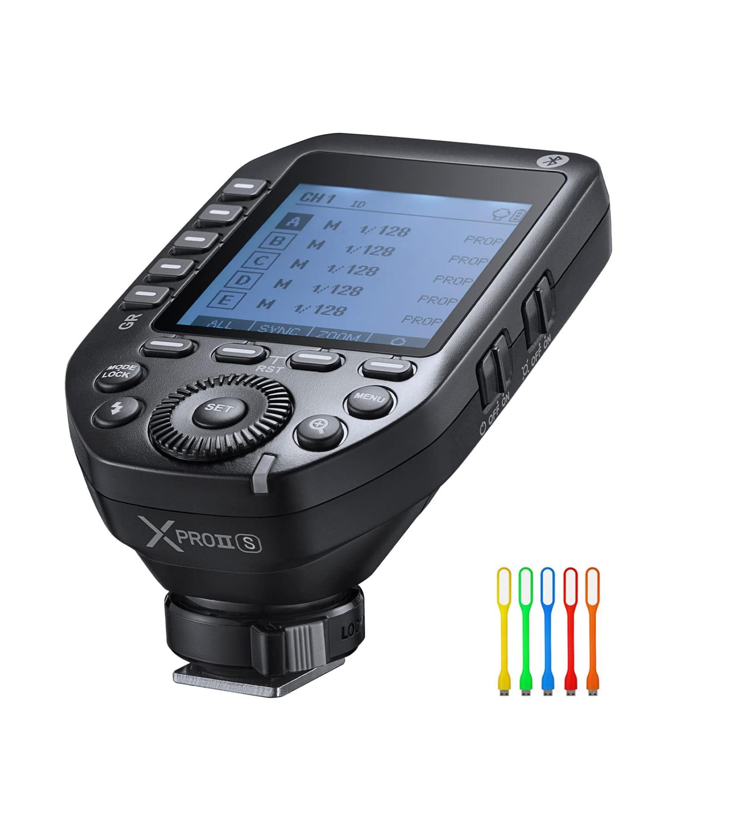 Godox XProII-S i-TTL 2.4G Wireless Flash Trigger Transmitter | High Speed Sync 1/8000s | 11 Customizable Buttons - Buy Online on GoSupps.com