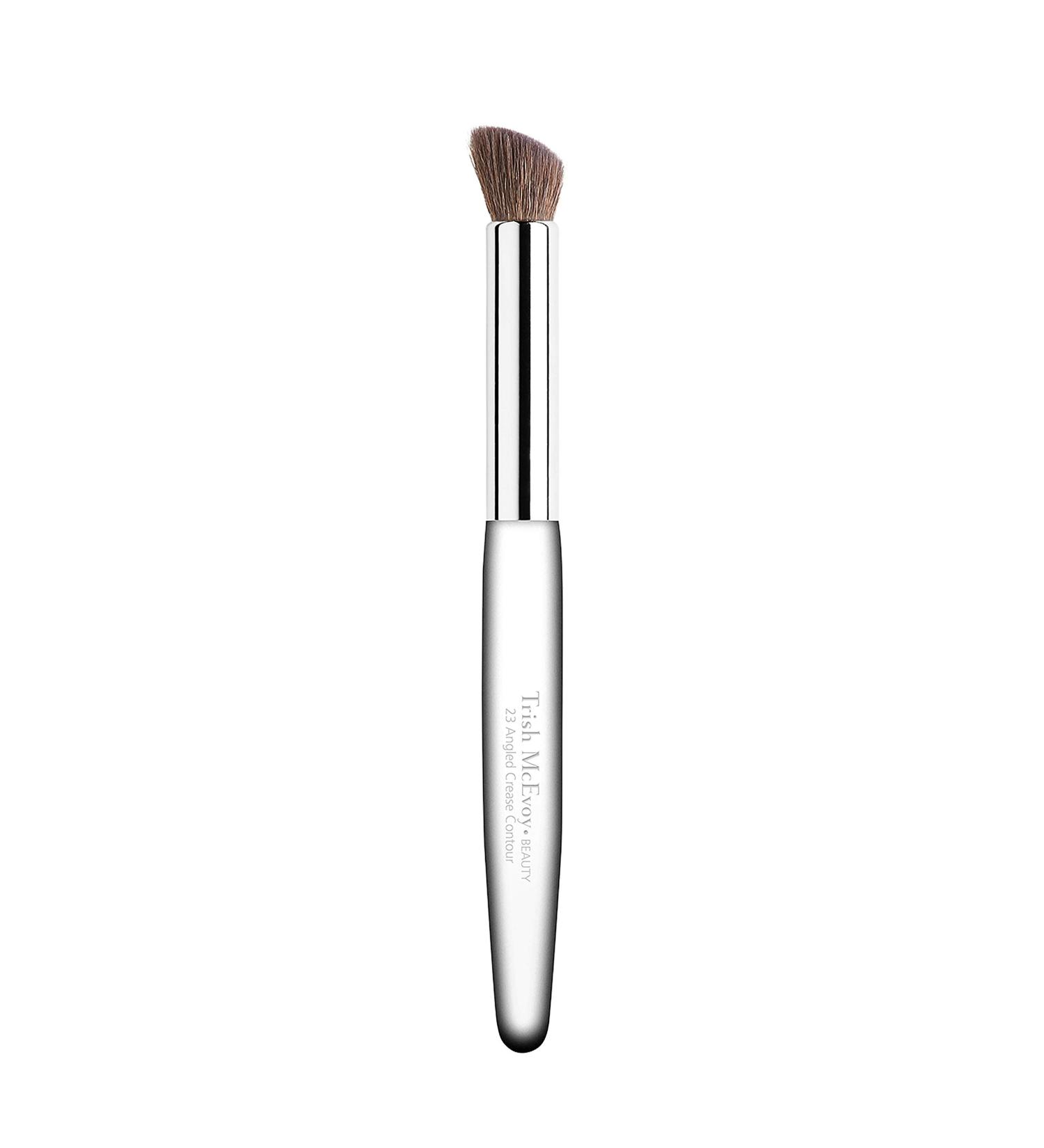 Trish McEvoy Women's Brush 23 - Petite Angled Crease Contour | 1 Count | Ideal for Precise Makeup Application - Shop Internationally - Buy Online on GoSupps.com