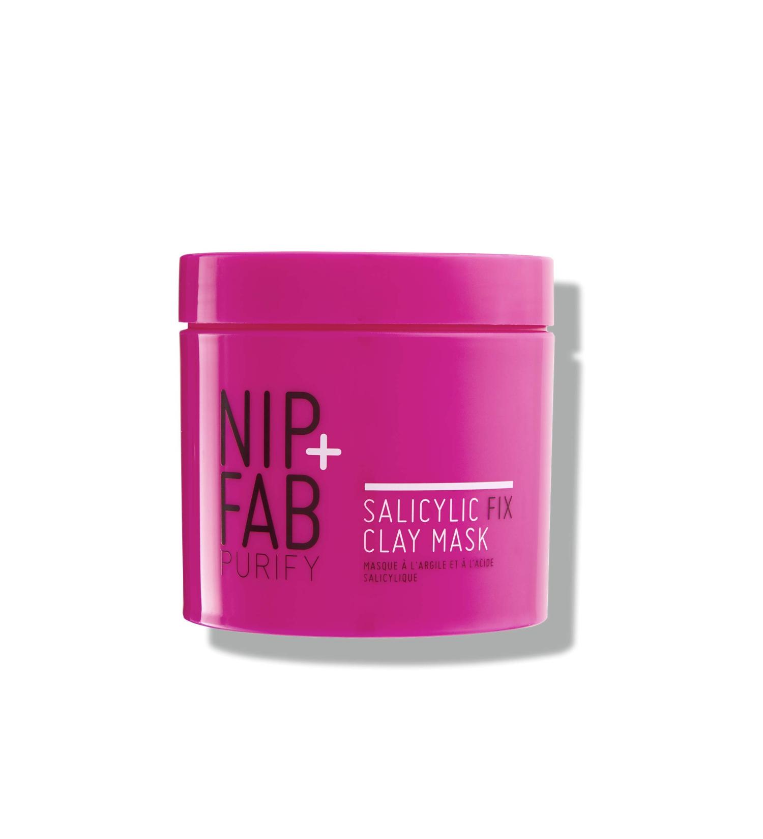 Nip + Fab Salicylic Fix Clay Mask - Purifying Facial Mask for Blemish Control and Brightening - 5.7 oz - Buy Online on GoSupps.com