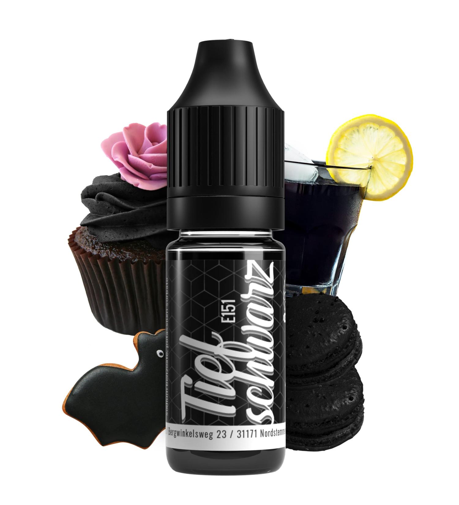 Highly Concentrated Black Food Color - 10ml Liquid Dye for Drinks Cakes Dough & More | Tortendendeko Baking Accessories - Buy Online on GoSupps.com