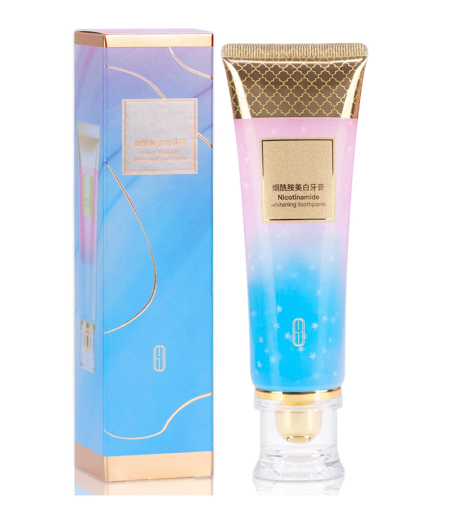 Niacinamide Whitening Toothpaste - Intensive Stain Removal & Fresh Breath | 1 PC International Shipping - Buy Online on GoSupps.com
