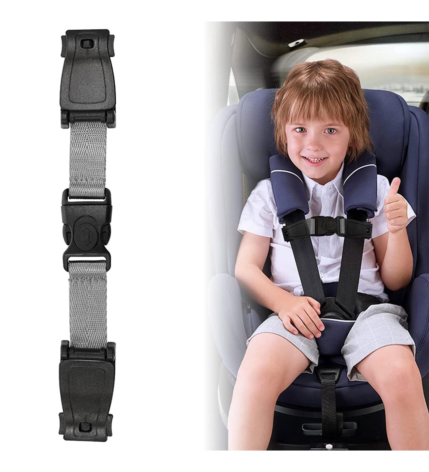 Ebro Crash Protection Child Seat | Adjustable Safety Belt Extension & Chest Strap | Secure Car & Bicycle Seat for Kids - Buy Online on GoSupps.com