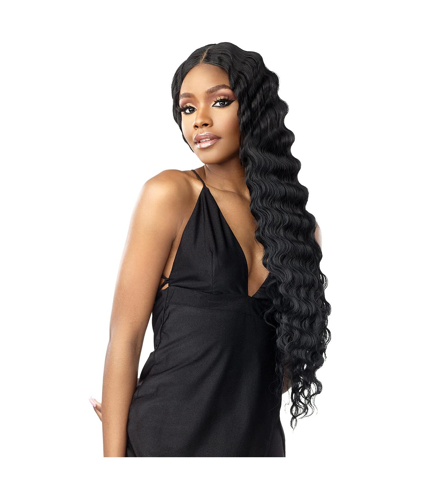 Sensationnel Vice Lace Front Wig - HD Transparent Lace, Pre-plucked Hairline, Babyhair, 5 Inch Deep Part | Vice Unit 06 (1B) - Buy Online on GoSupps.com