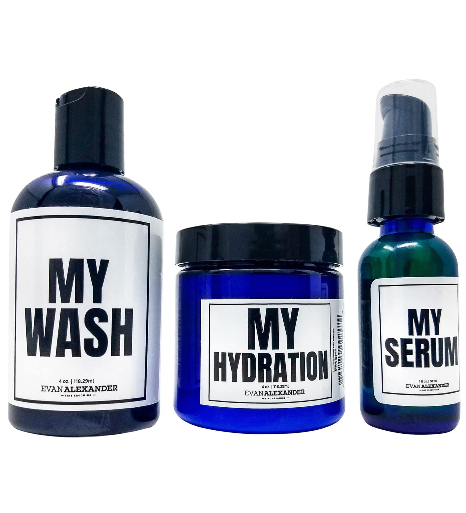 Evan Alexander Grooming MY Beginner's Beard Kit - Hydrates, Moisturizes, and Promotes Beard Growth - Easy-to-Use Grooming Set for Men - Includes MY Serum - Great Fragrance - Buy Online on GoSupps.com