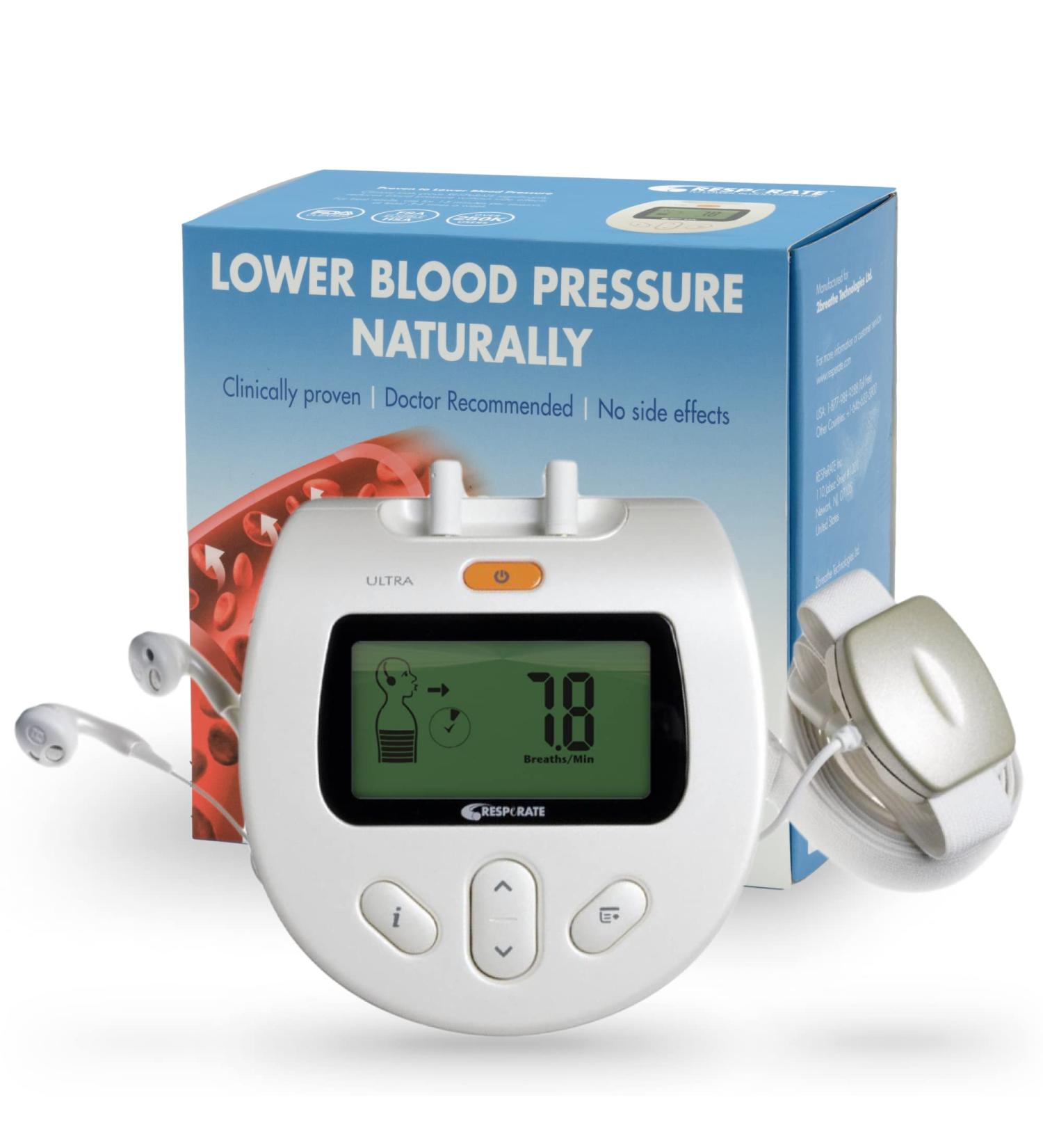 RESPeRATE Ultra - Natural Blood Pressure Lowering Device for Drug-Free Hypertension Relief | Shop Internationally - Buy Online on GoSupps.com