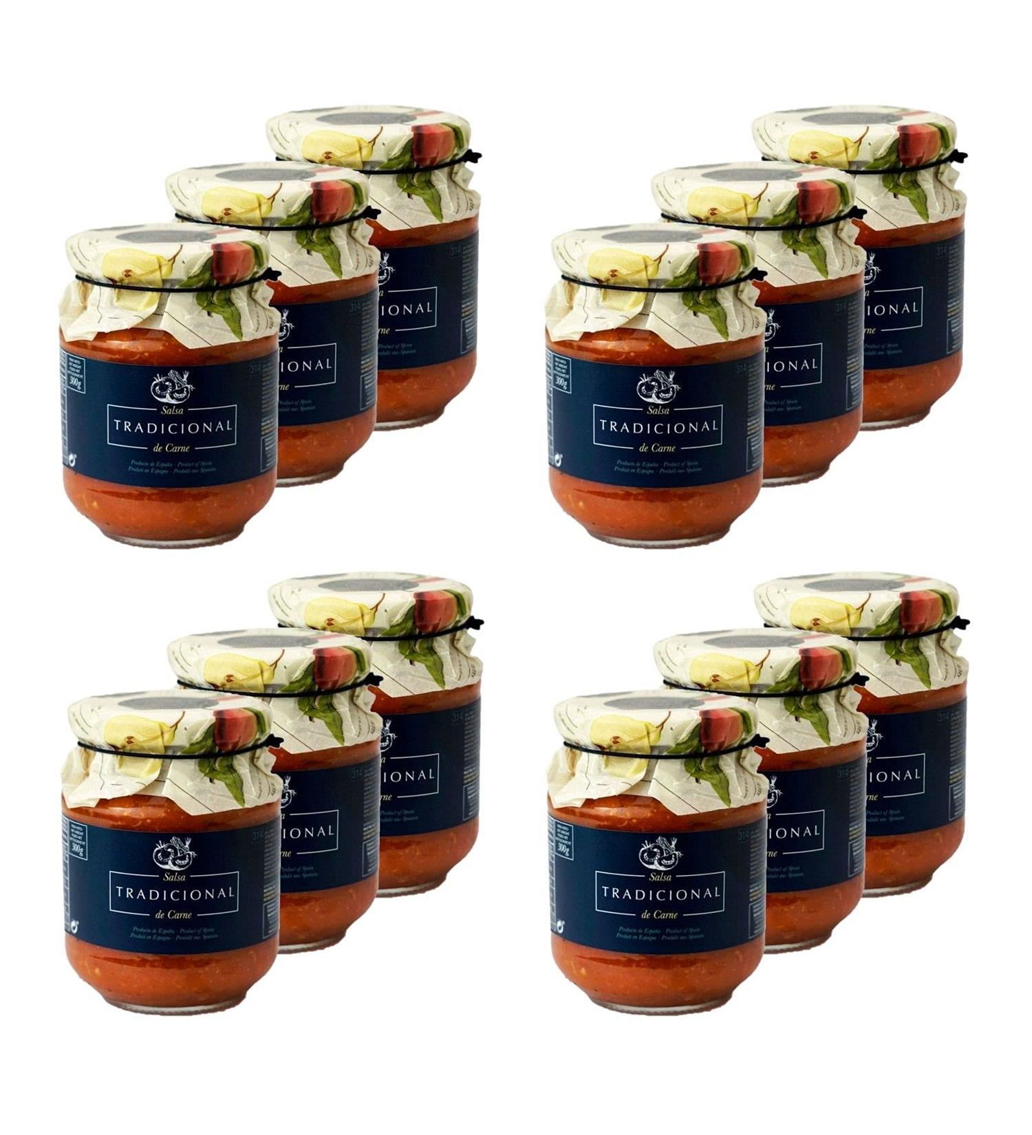 Don Gastronom Set of 12 Traditional Meat Sauce - 300 g Pot