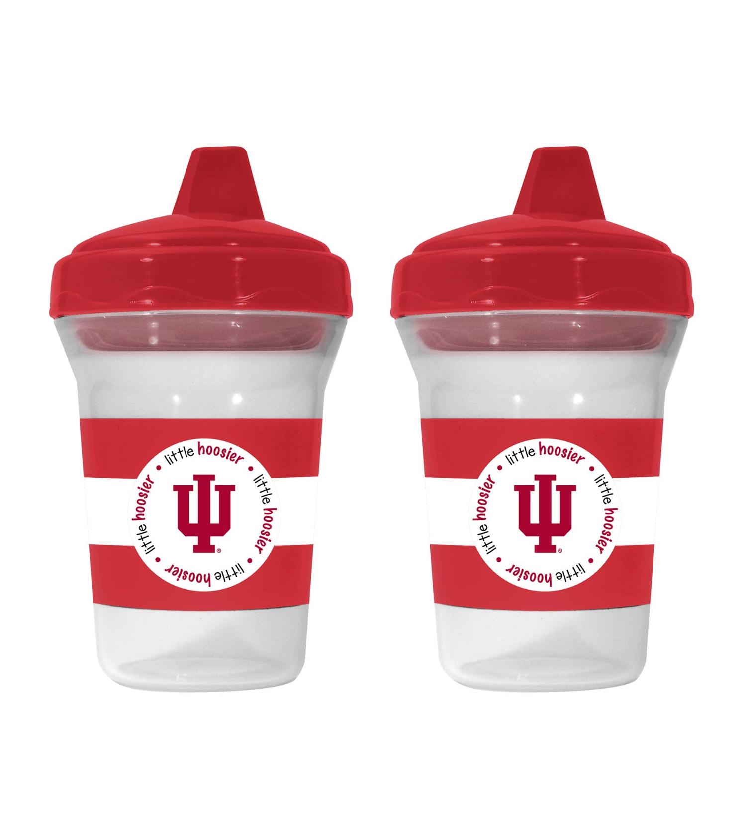 BabyFanatic NCAA Indiana Hoosiers Sippy Cup 2-Pack - Officially Licensed Toddler & Baby Cup Set - Buy Online on GoSupps.com