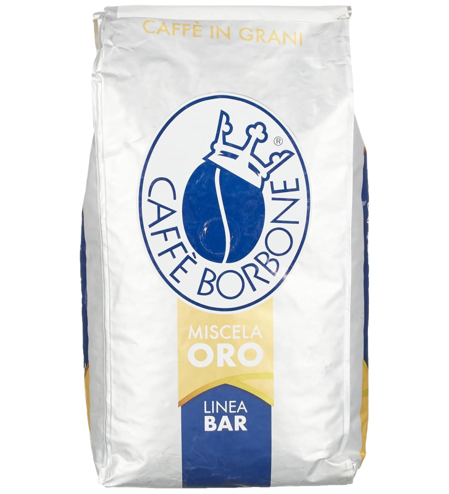 COFFEE BEANS MISCELA ORO LINEA BAR 1 KG CAFFE BORBONE - Buy Online on GoSupps.com