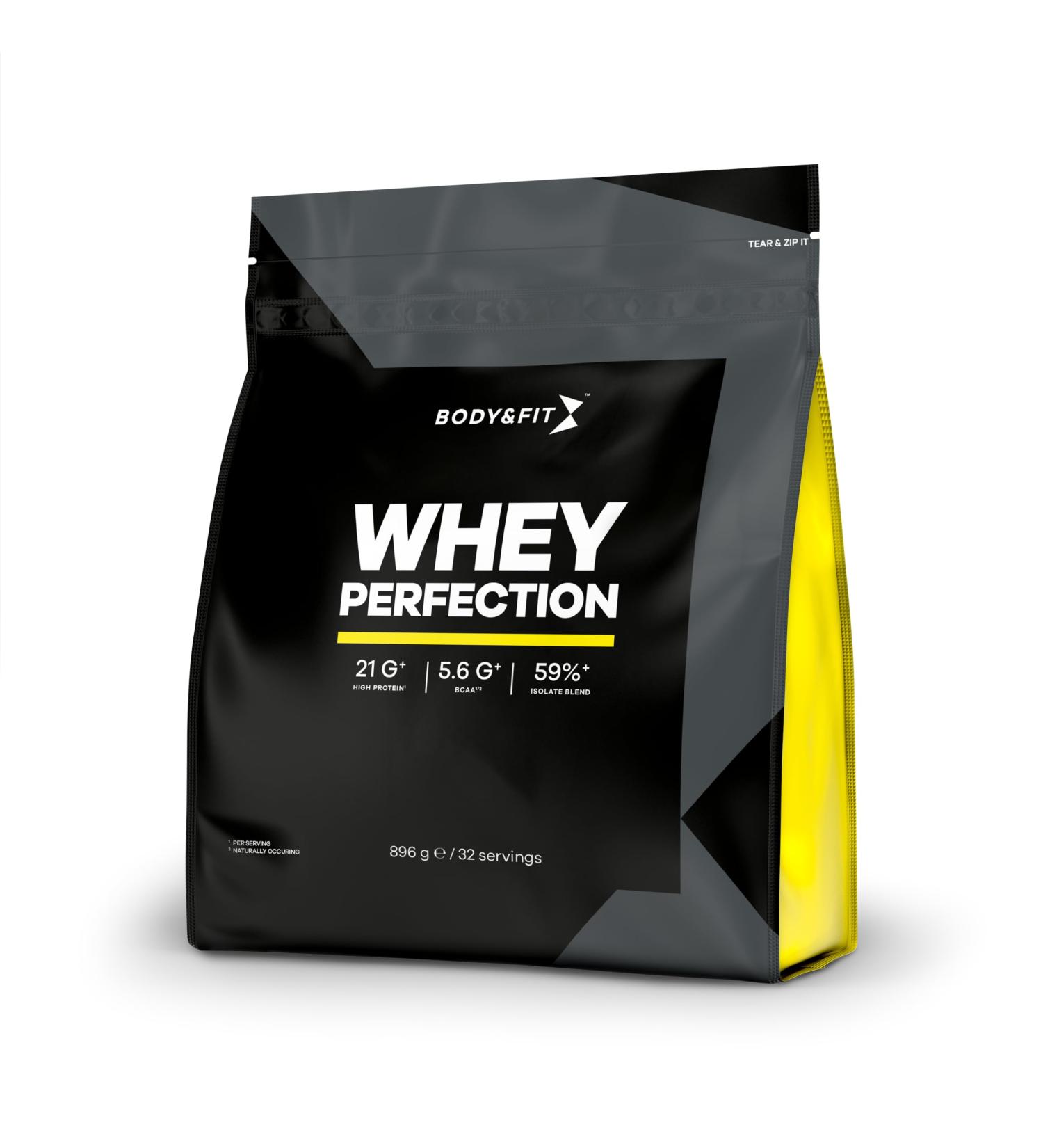 Body&Fit Whey Protein "Whey Perfection" Vanilla Ice Milkshake 898g (32 shakes) - Buy Online on GoSupps.com