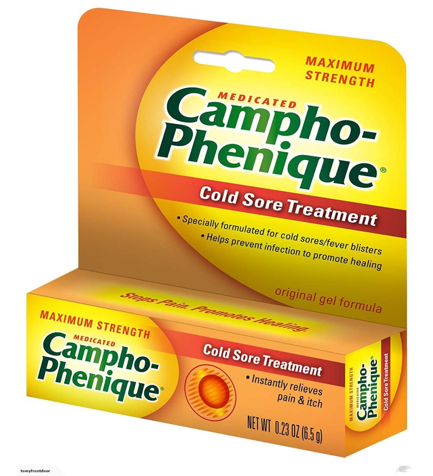 Campho-Phenique Cold Sore Treatment Gel 0.23 OZ - Buy Online on GoSupps.com